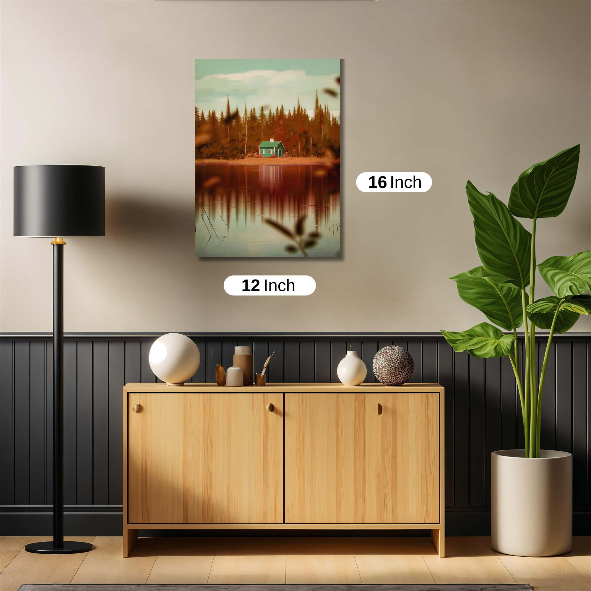 Cabin Serenity Safe Wall Magnetic / M