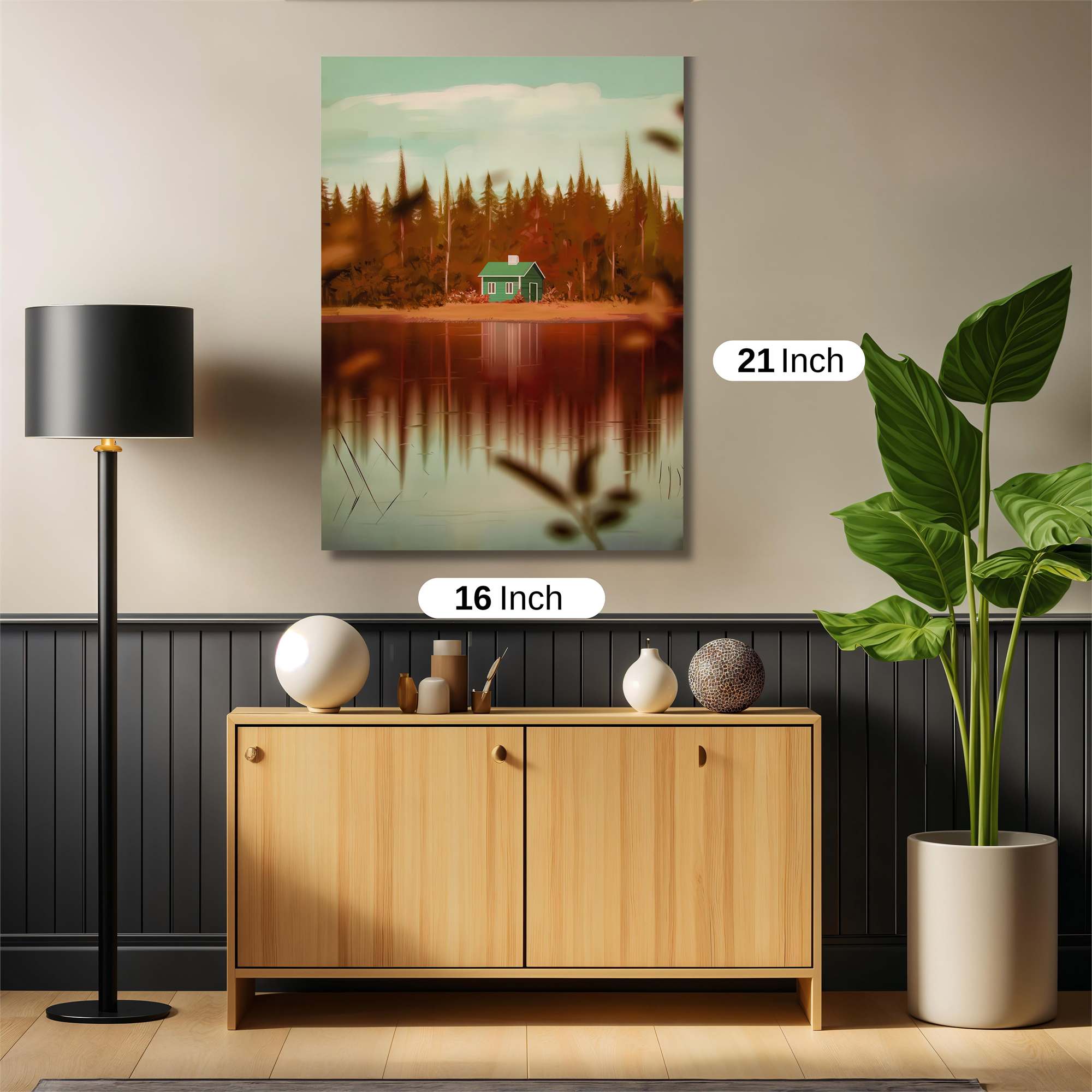 Cabin Serenity Safe Wall Magnetic / M