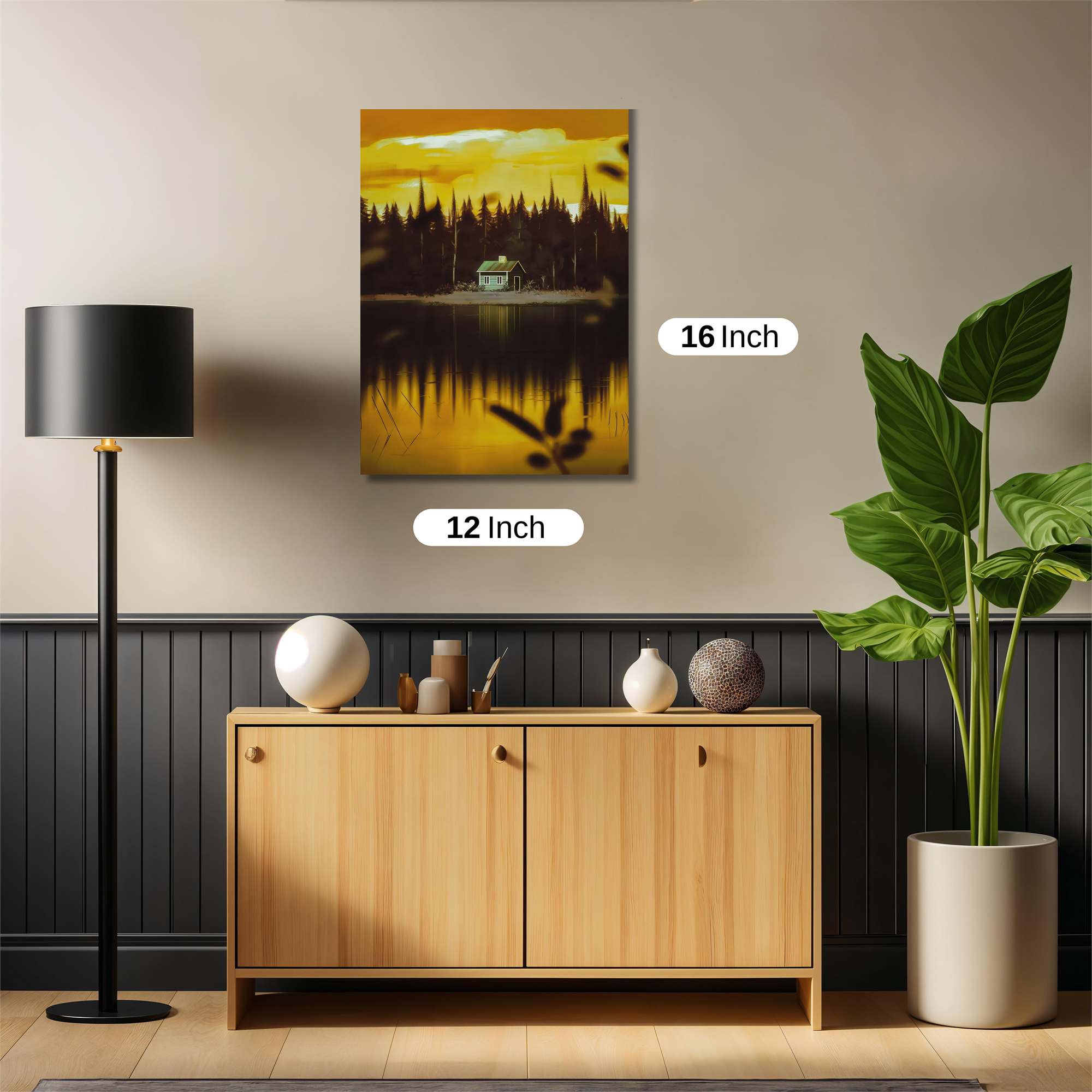 Cabin Serenity Safe Wall Magnetic / M