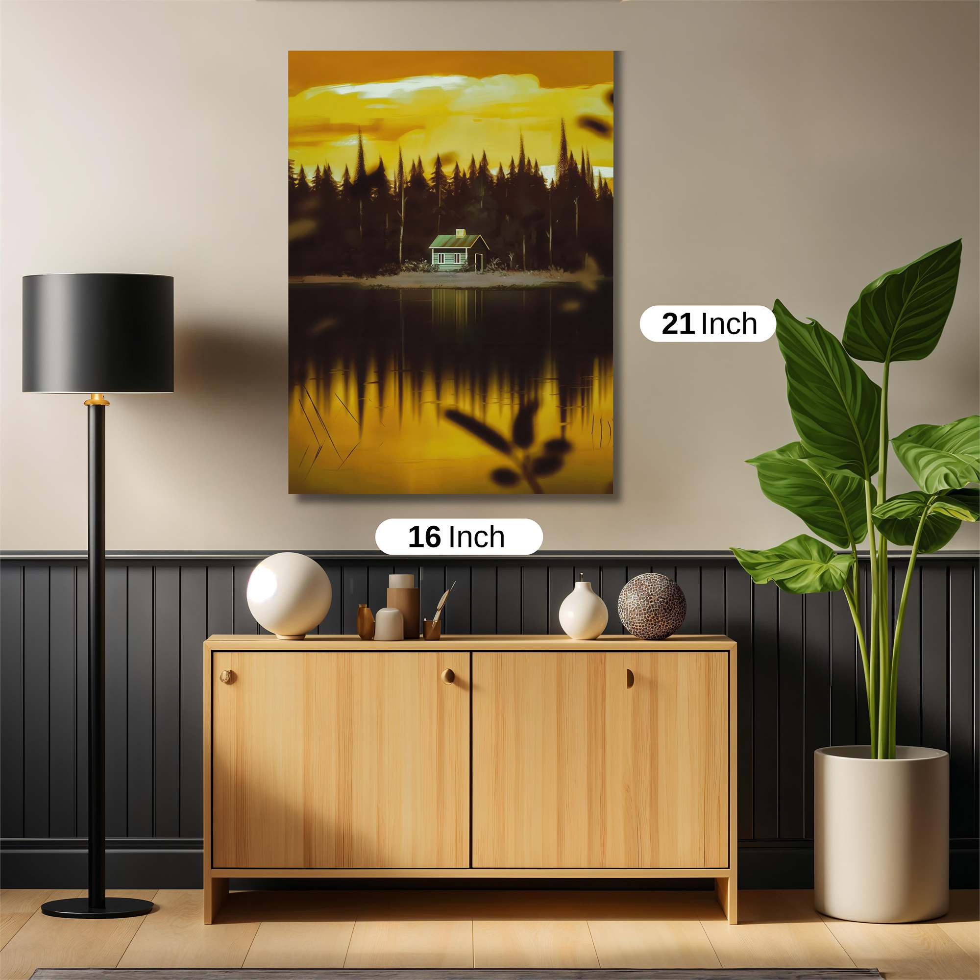 Cabin Serenity Safe Wall Magnetic / M