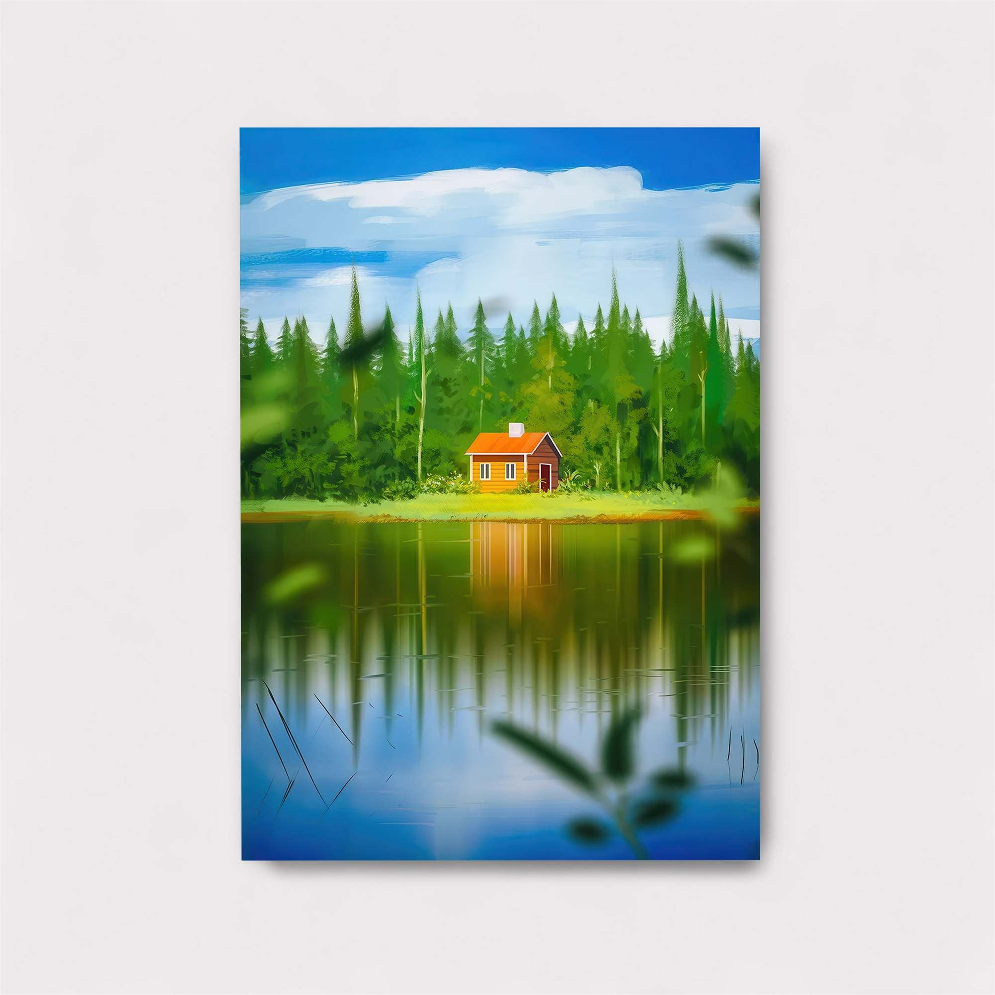Cabin Tranquility Safe Wall Magnetic / M