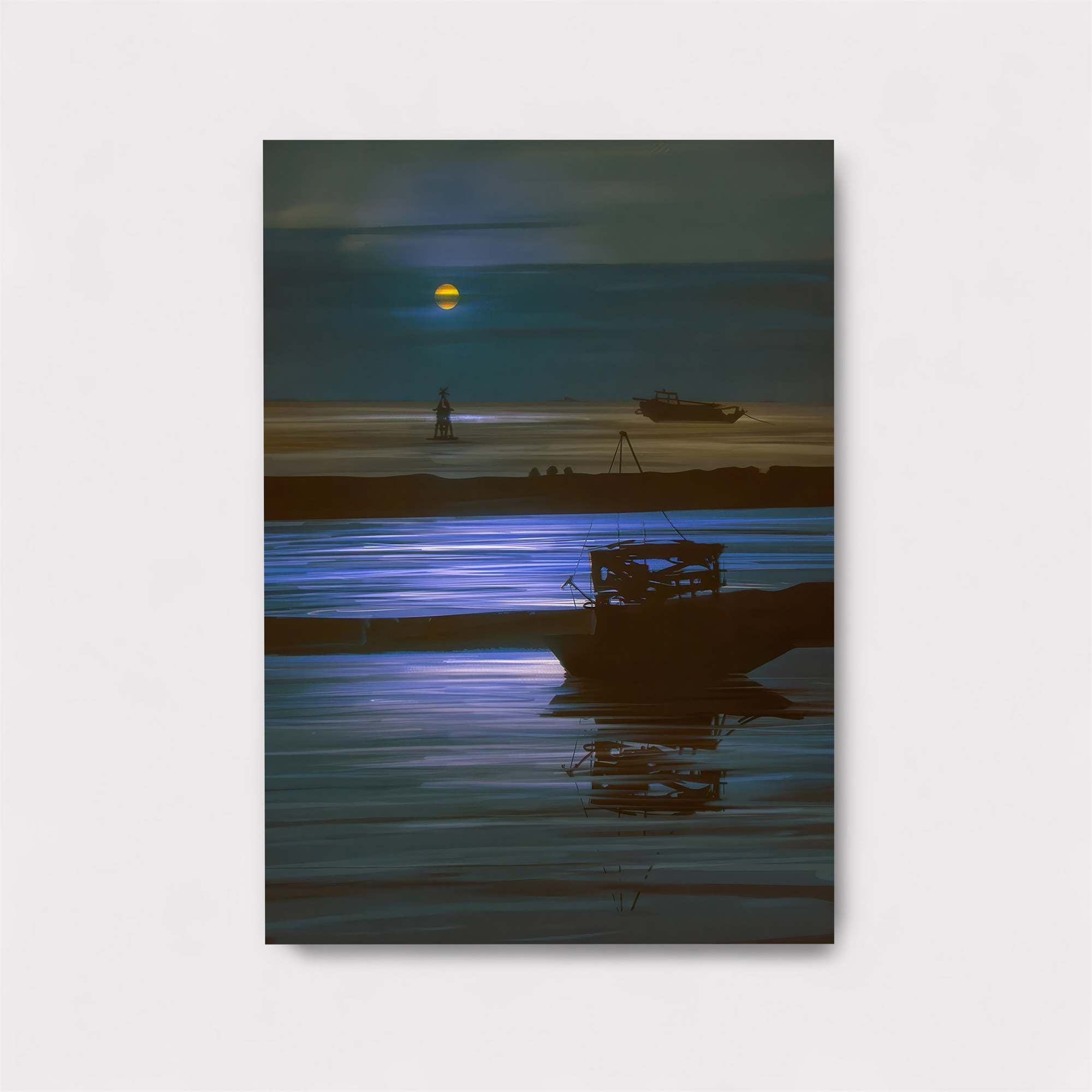 Moonlit Tranquility Safe Wall Magnetic / M