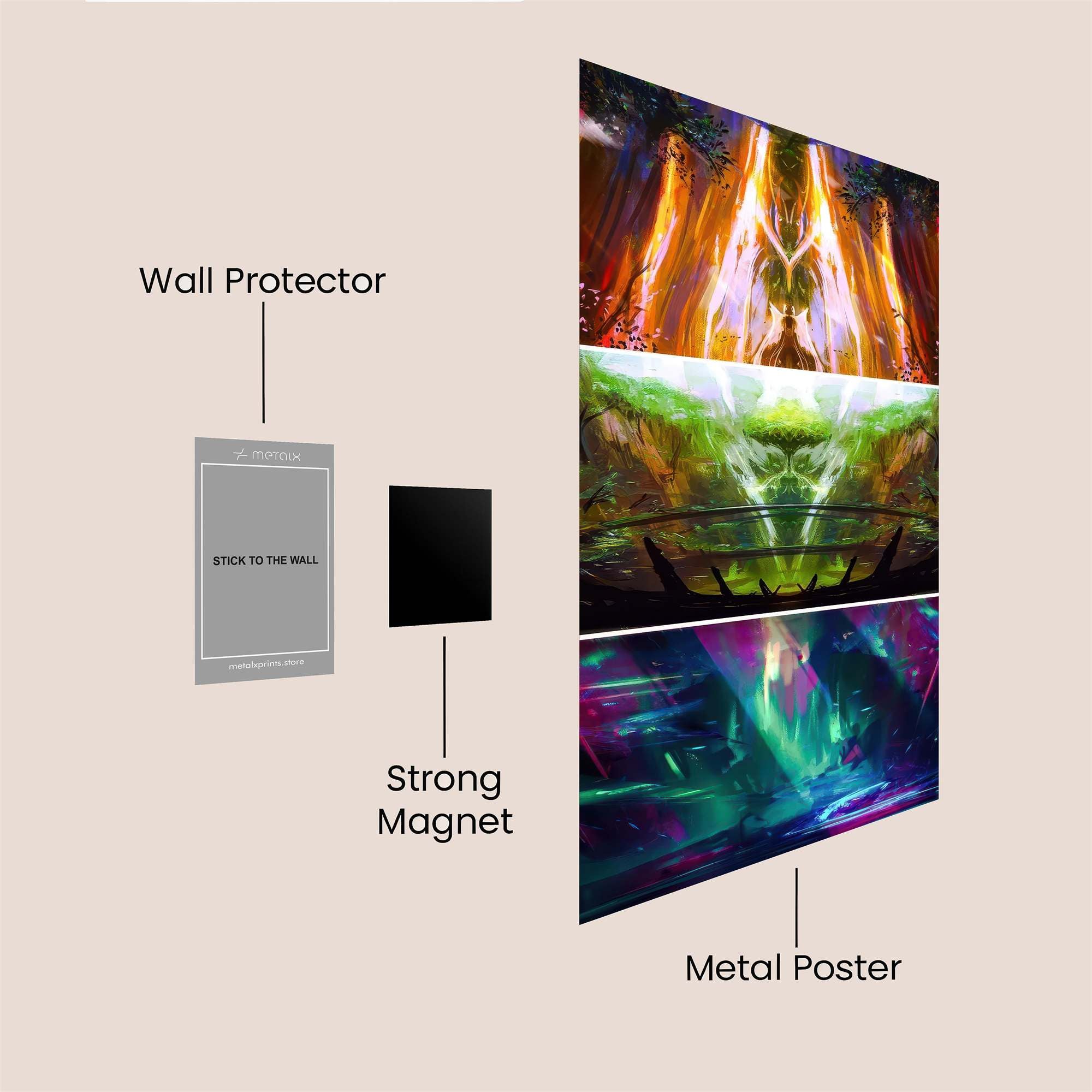 Portal Enigma Safe Wall Magnetic / M