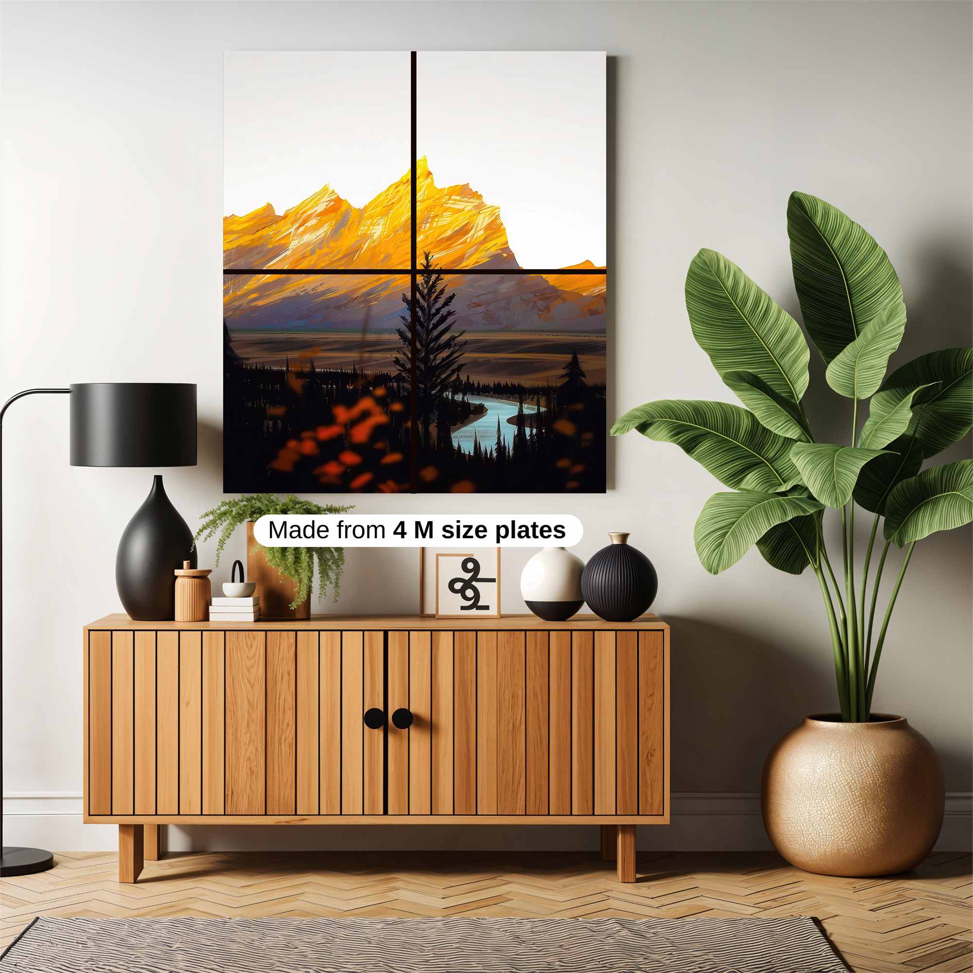 Sunrise Serenity Safe Wall Magnetic / M