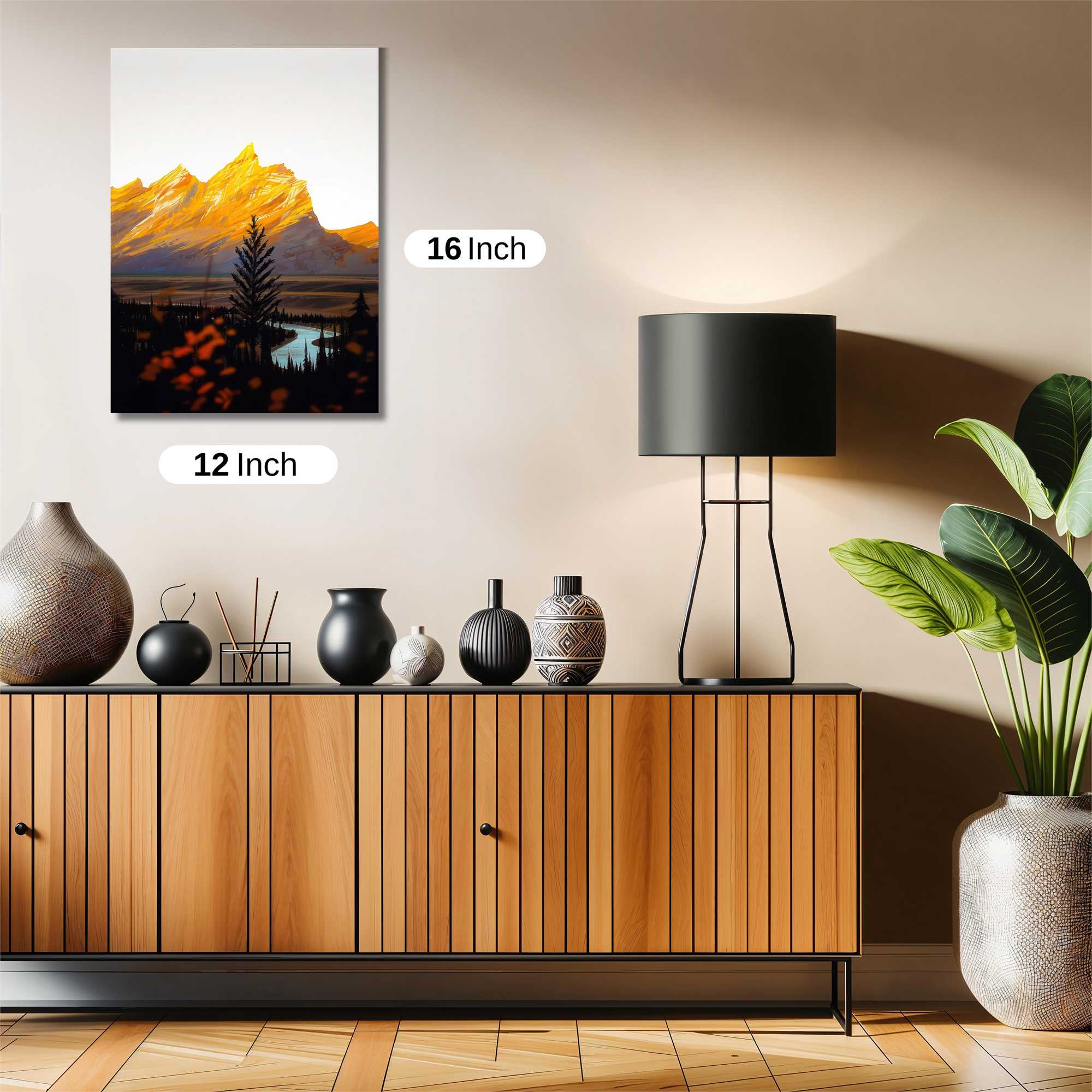 Sunrise Serenity Safe Wall Magnetic / M