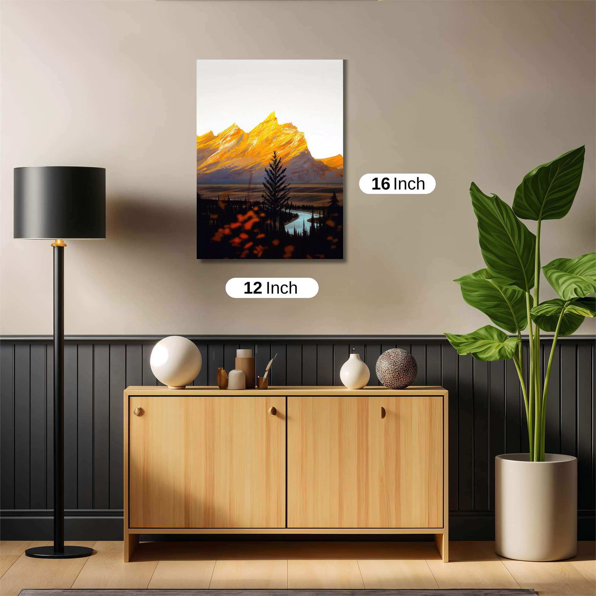 Sunrise Serenity Safe Wall Magnetic / M