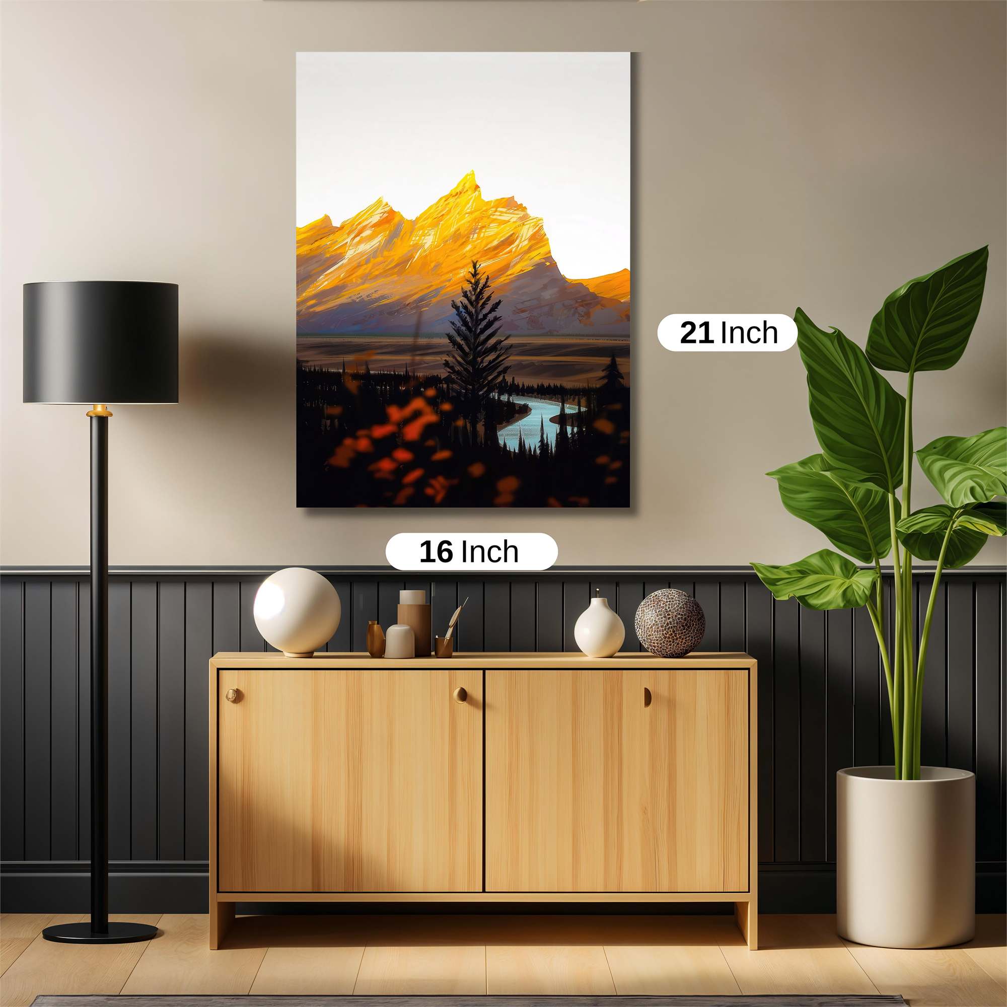 Sunrise Serenity Safe Wall Magnetic / M