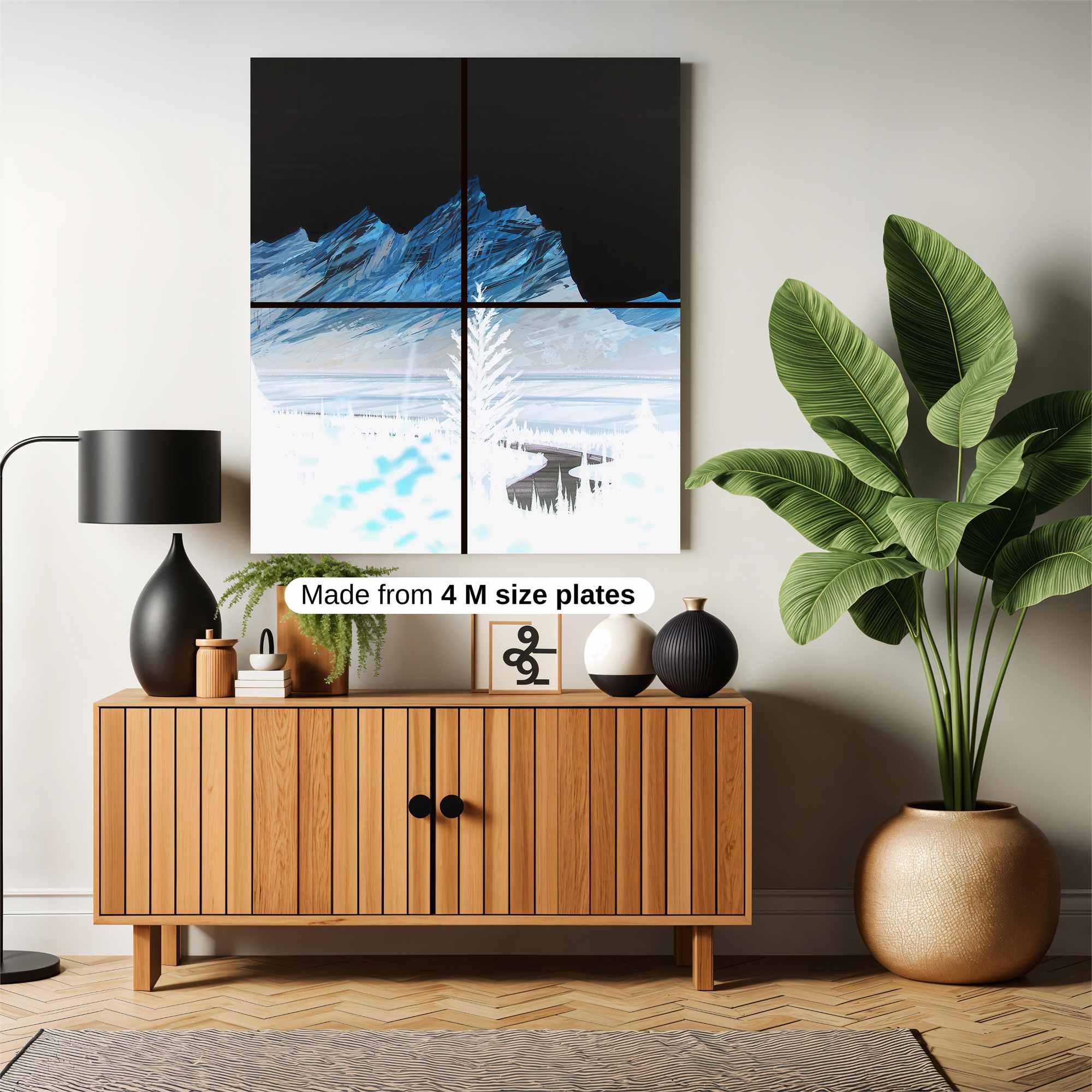 Frosty Serenity Safe Wall Magnetic / M