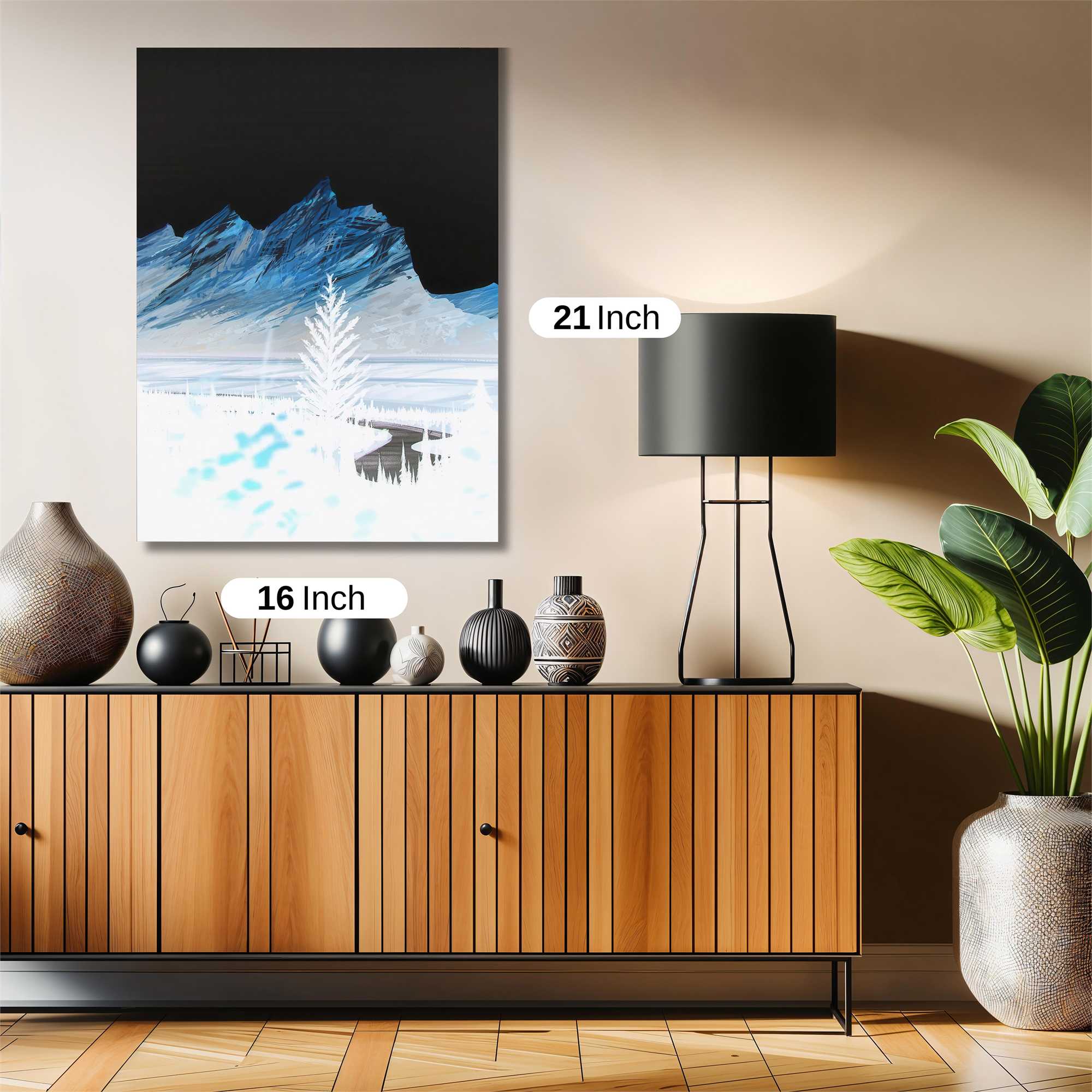 Frosty Serenity Safe Wall Magnetic / M