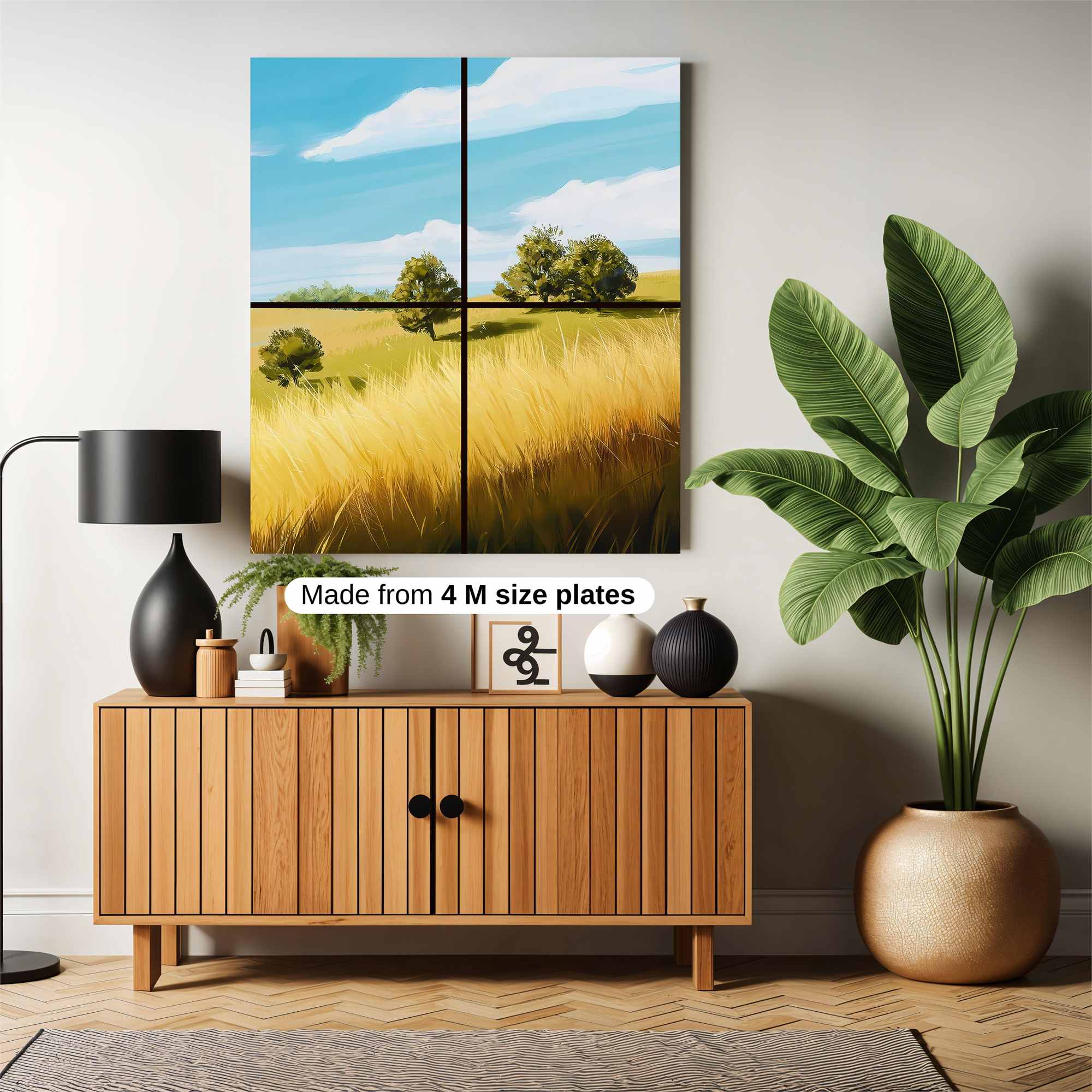 Golden Serenity Safe Wall Magnetic / M