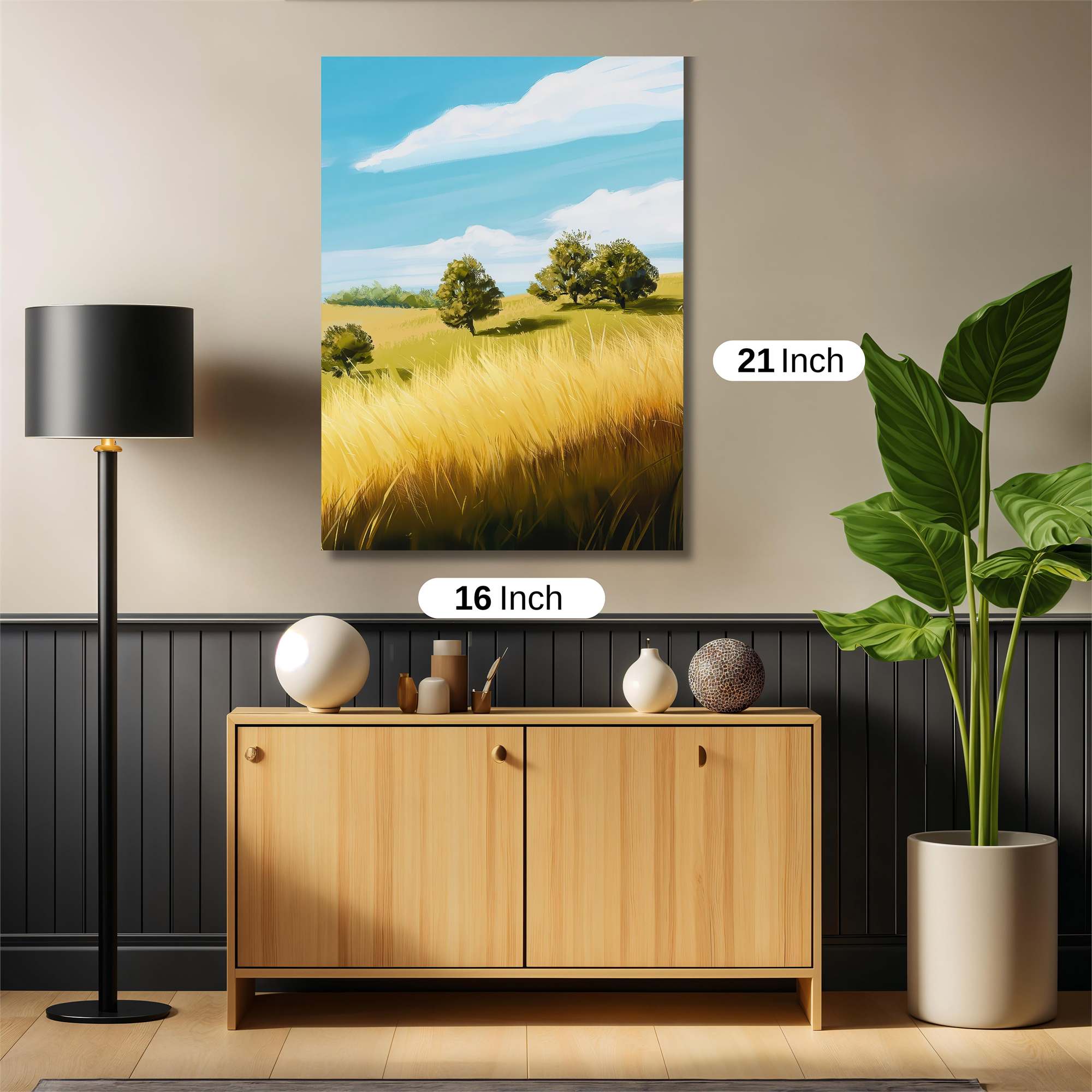 Golden Serenity Safe Wall Magnetic / M