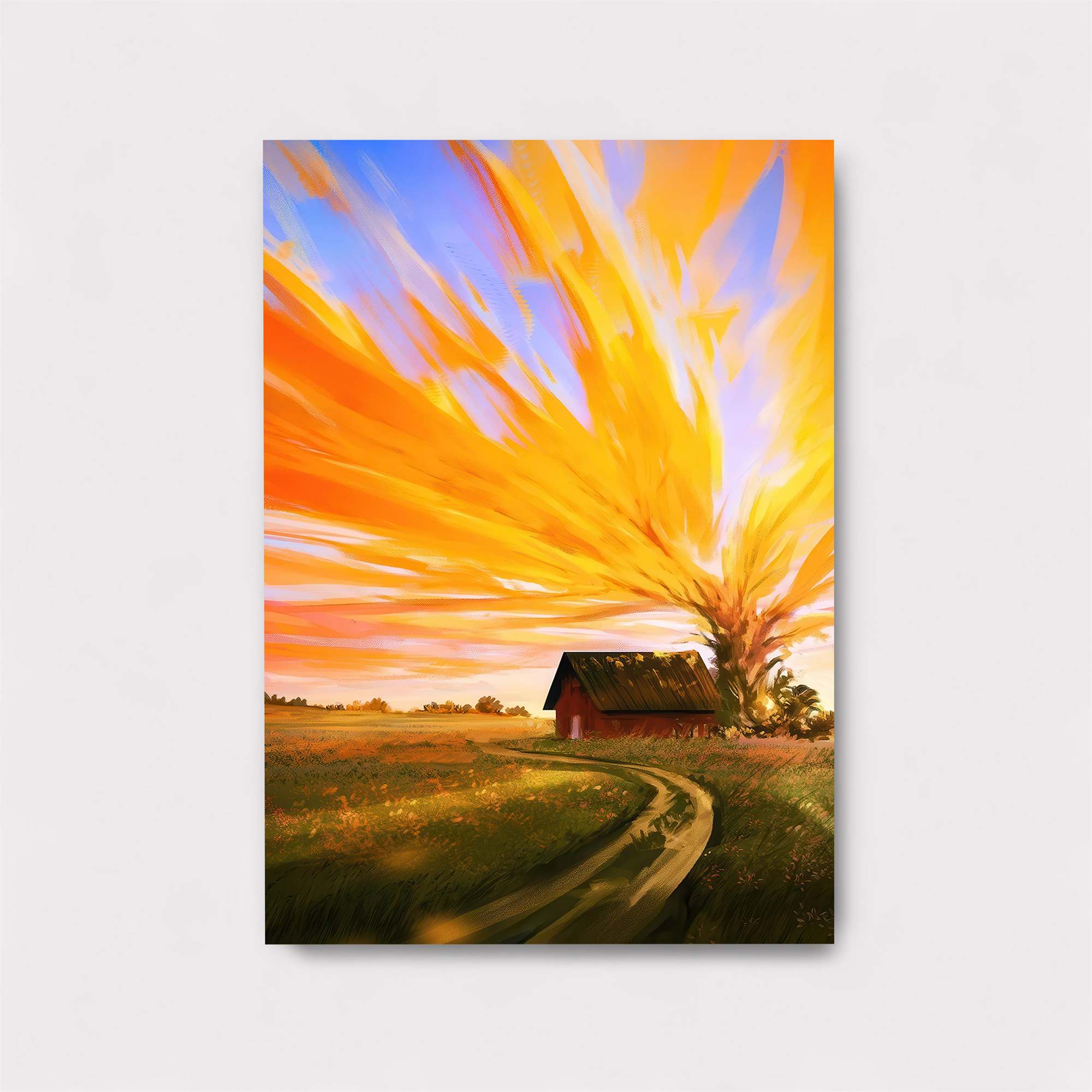 Sunset Serenity Safe Wall Magnetic / M