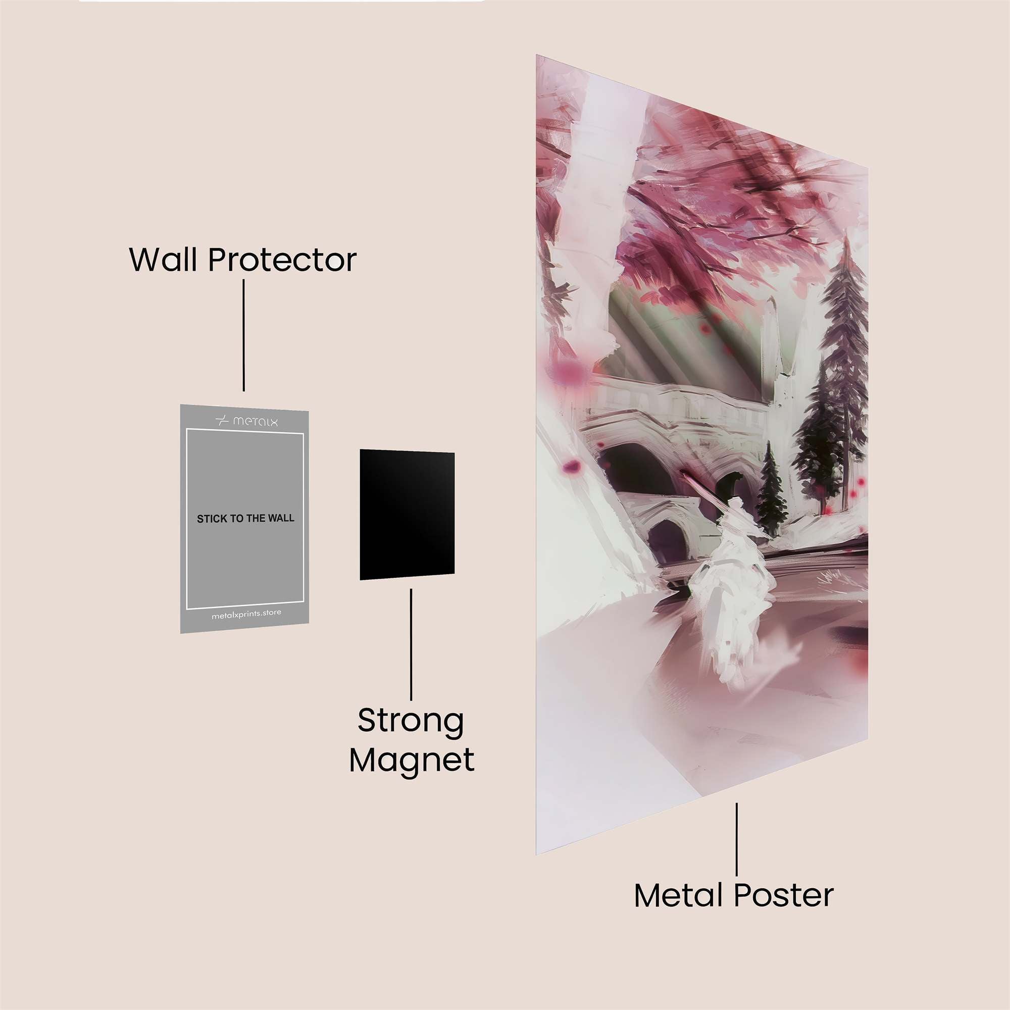 Bride Ethereal Safe Wall Magnetic / M