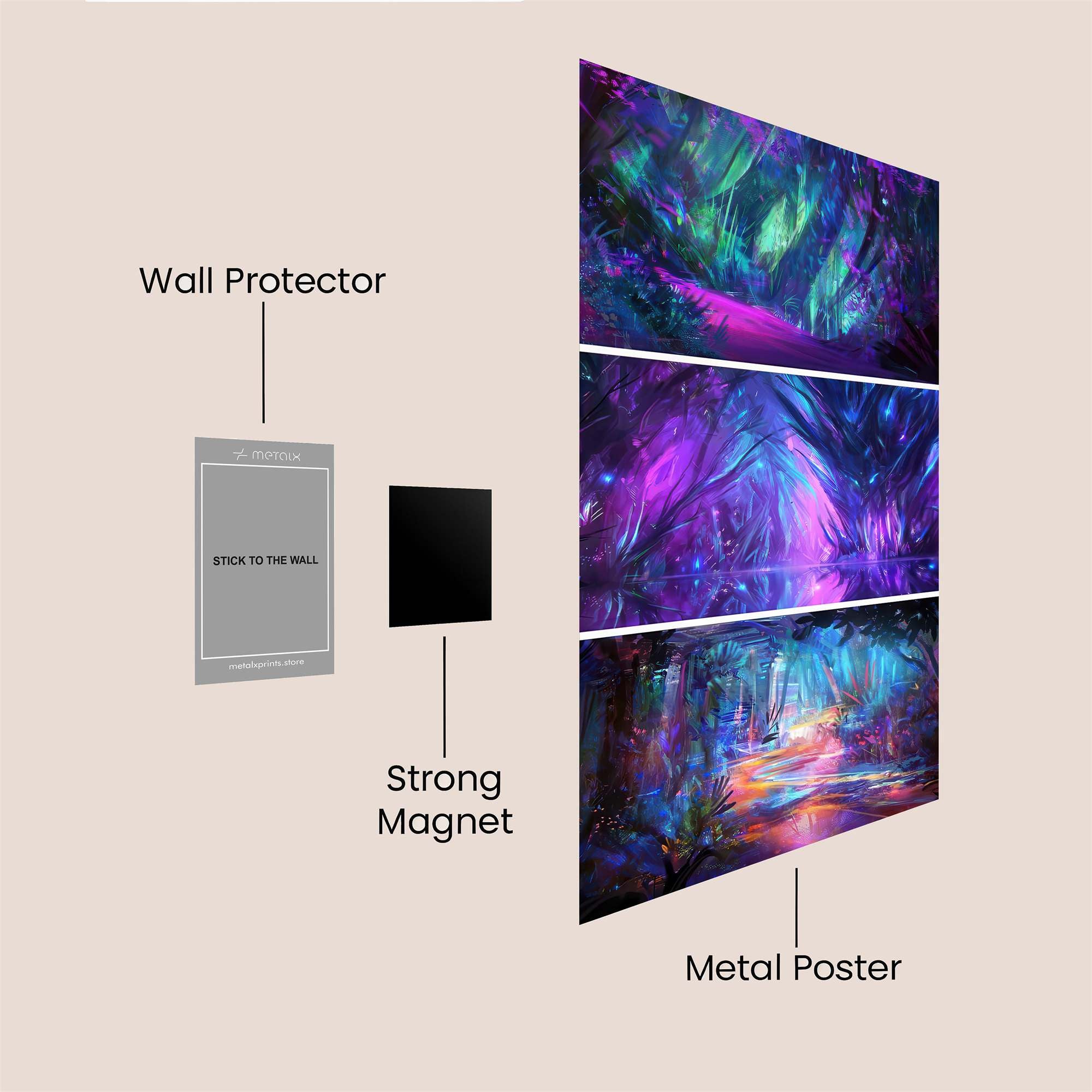 Enchanted Serenity Safe Wall Magnetic / M