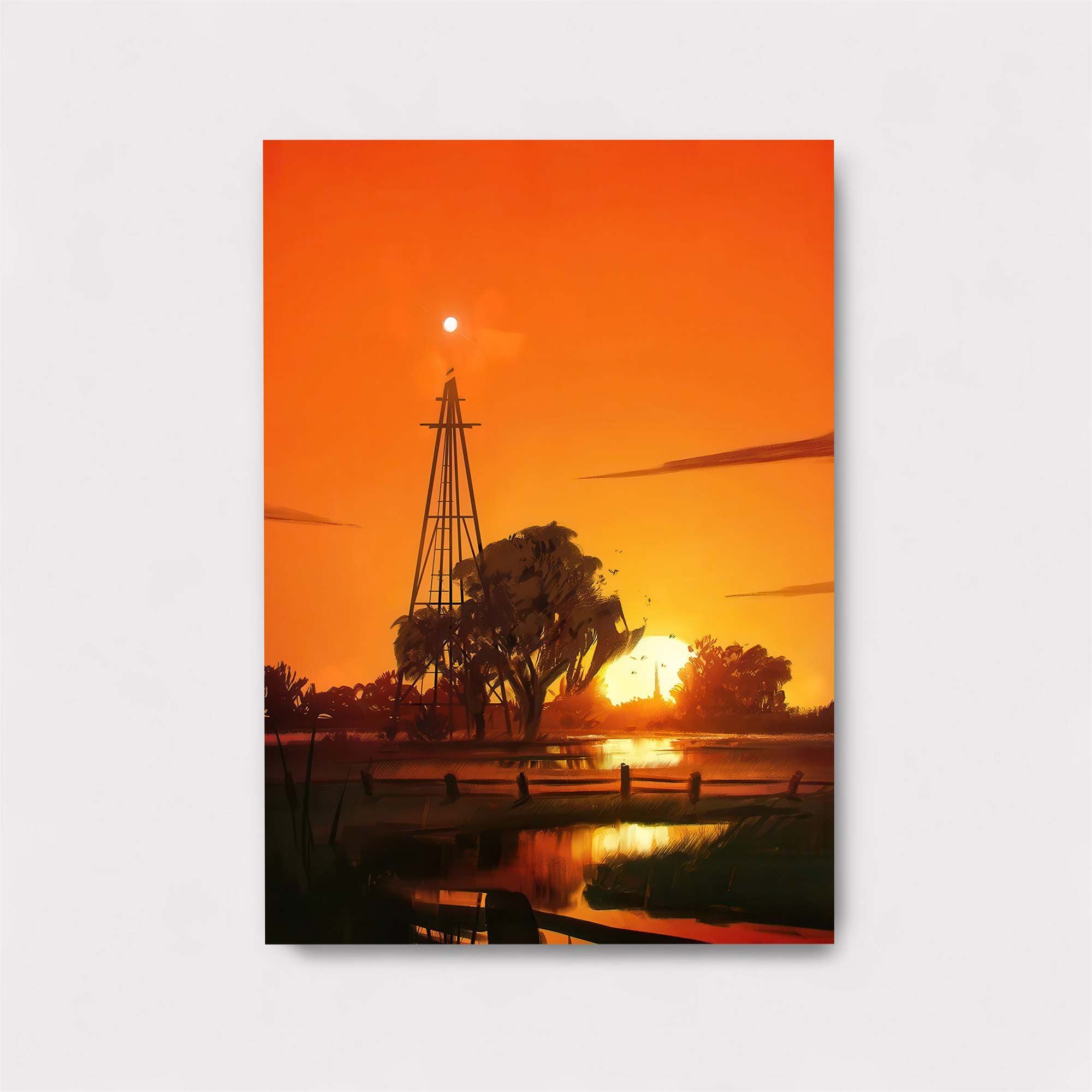 Sunset Serenity Safe Wall Magnetic / M