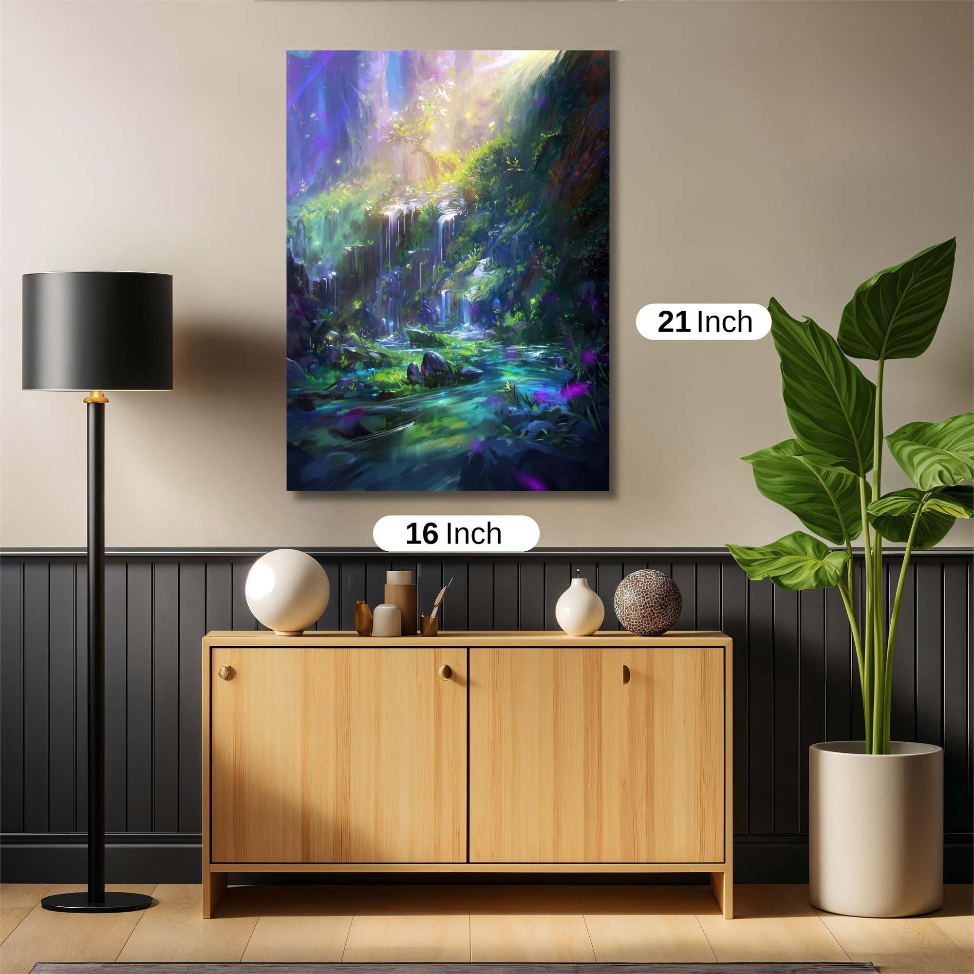 Luminous Haven Safe Wall Magnetic / M