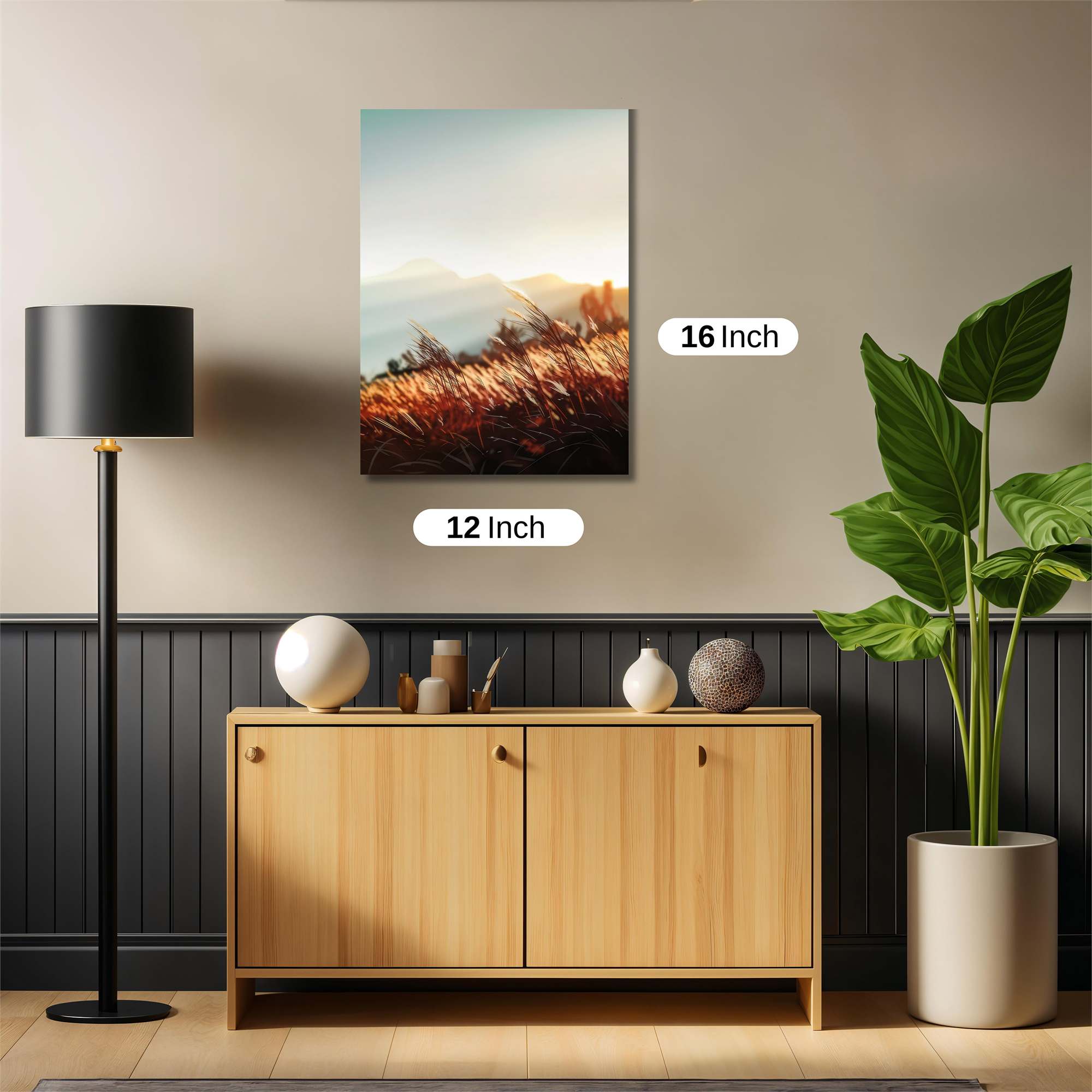 Sunset Serenity Safe Wall Magnetic / M