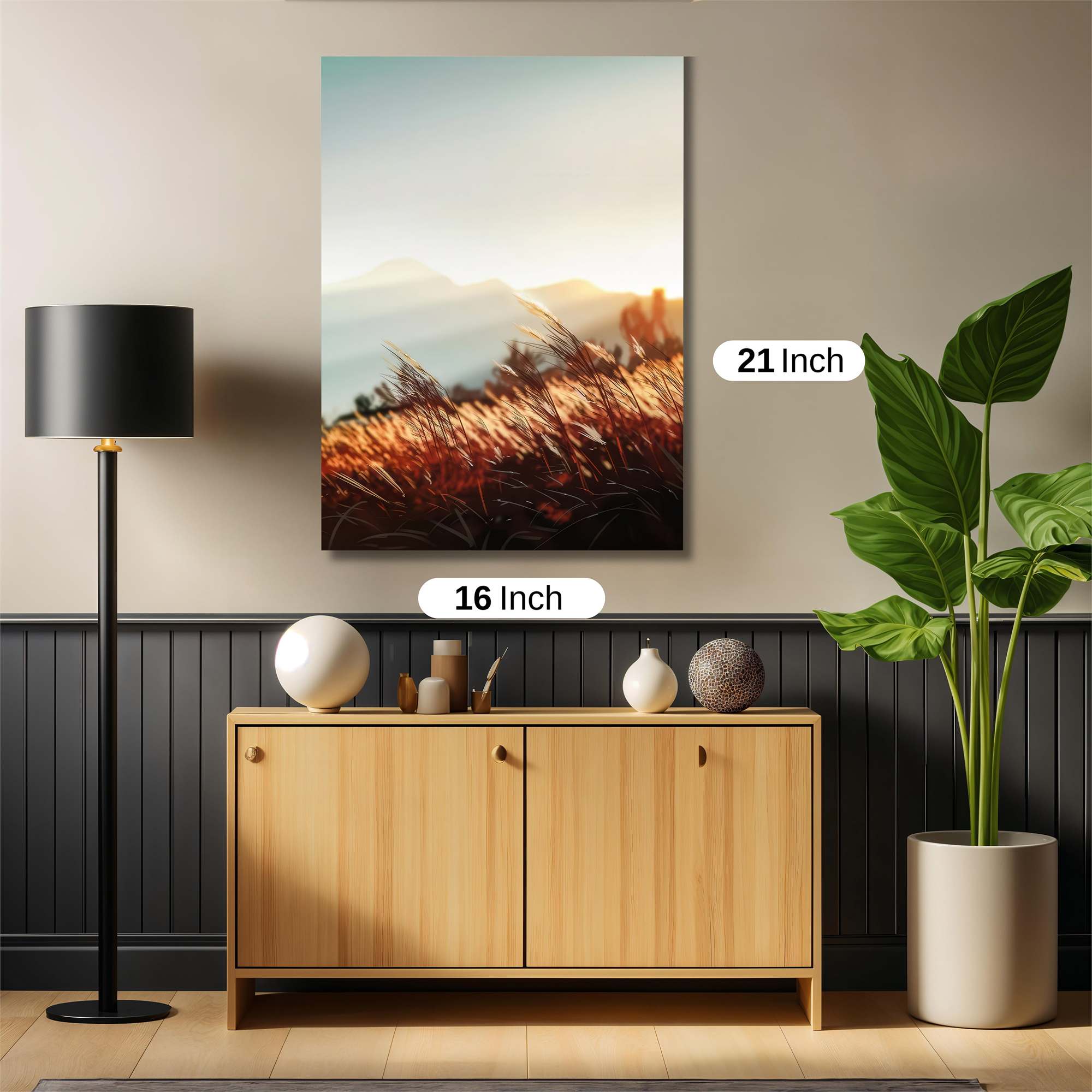 Sunset Serenity Safe Wall Magnetic / M