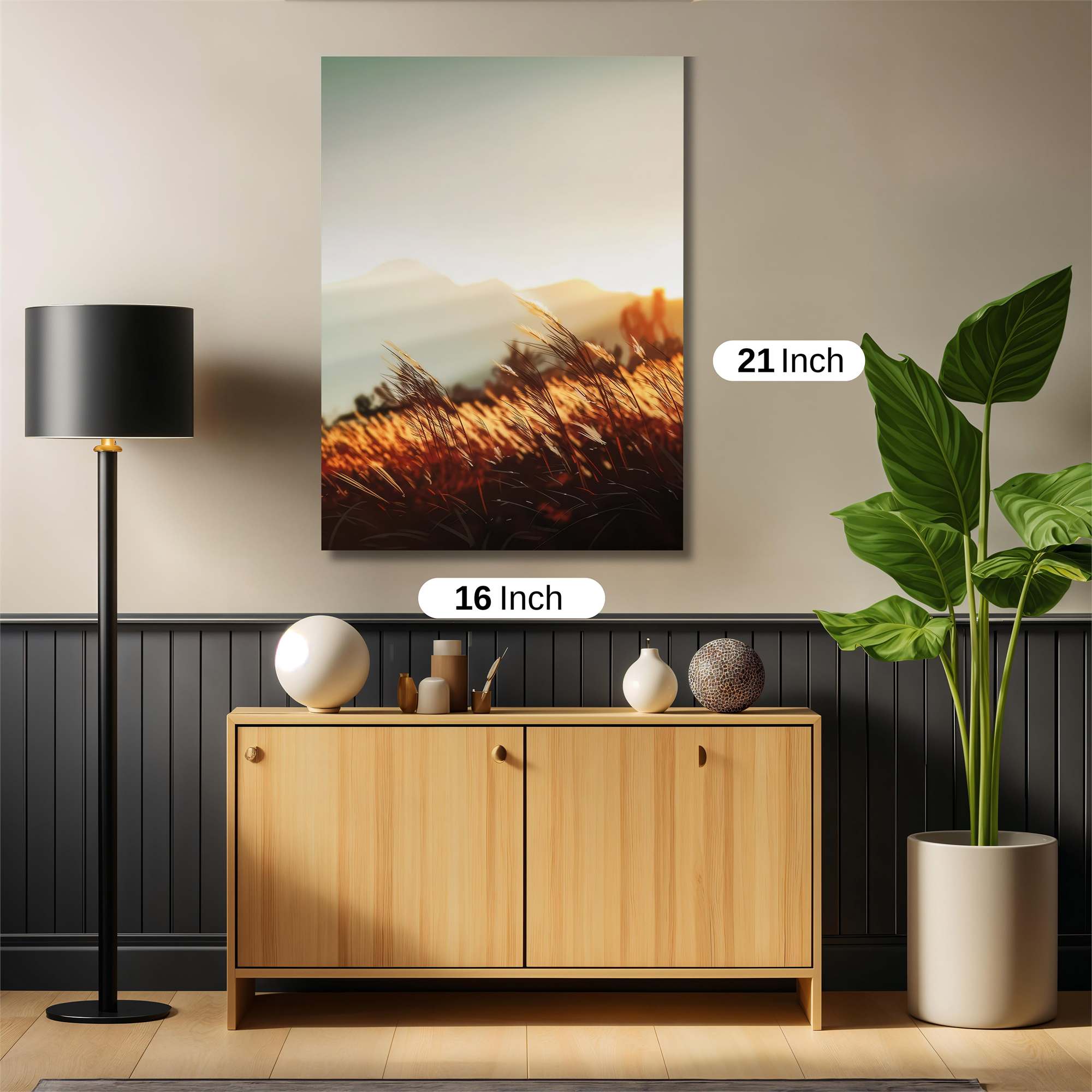 Sunset Serenity Safe Wall Magnetic / M