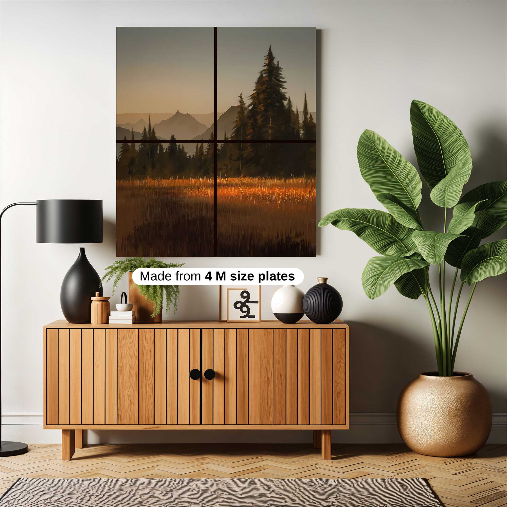 Mountain Serenity Safe Wall Magnetic / M