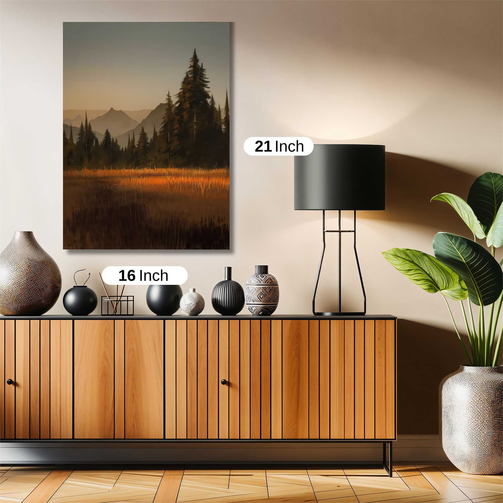 Mountain Serenity Safe Wall Magnetic / M