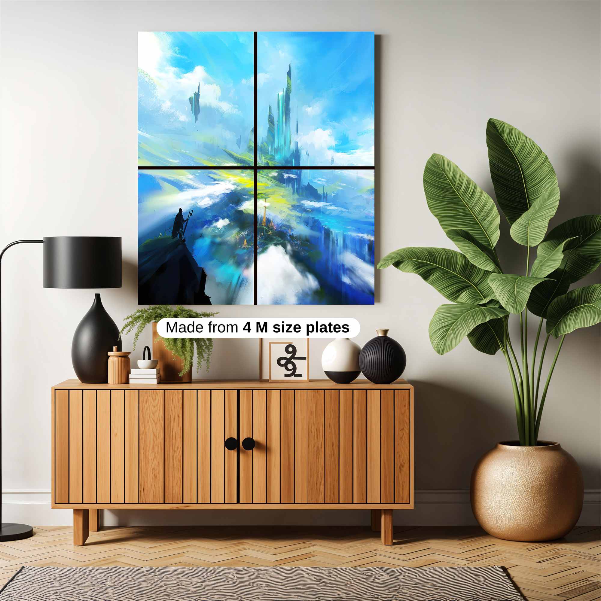 Skyward Serenity Safe Wall Magnetic / M