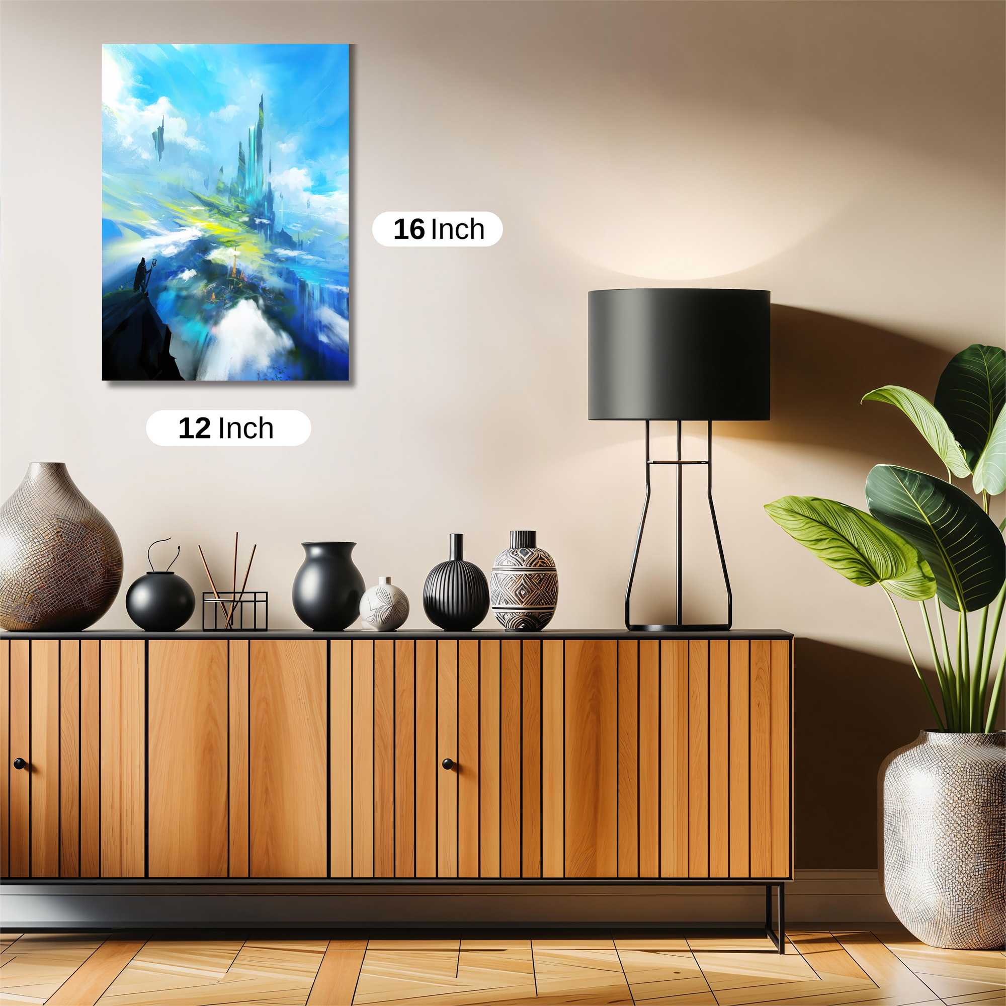 Skyward Serenity Safe Wall Magnetic / M