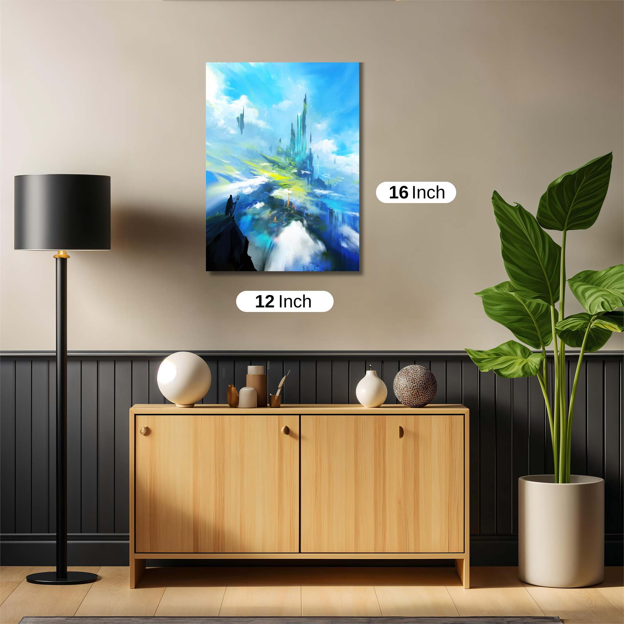 Skyward Serenity Safe Wall Magnetic / M