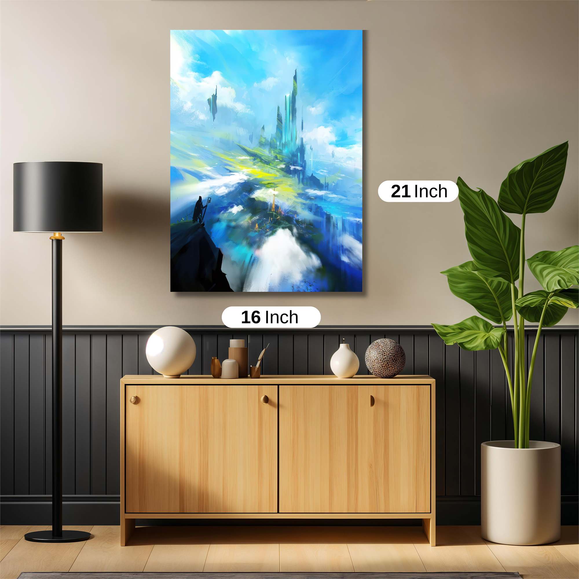 Skyward Serenity Safe Wall Magnetic / M