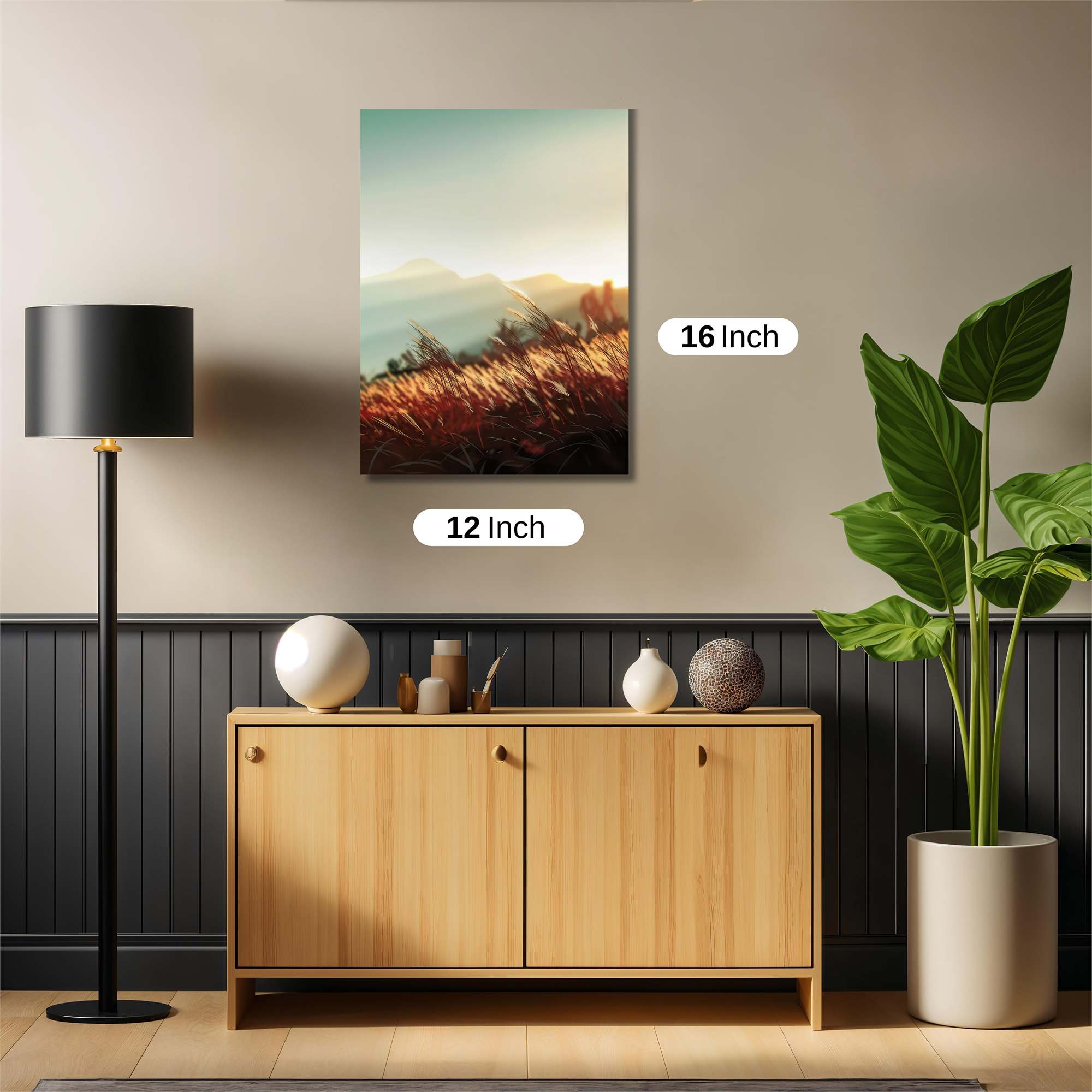 Sunset Serenity Safe Wall Magnetic / M