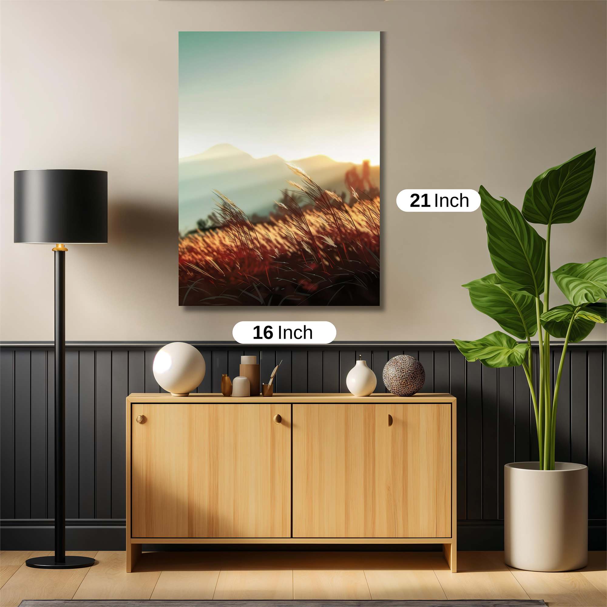 Sunset Serenity Safe Wall Magnetic / M