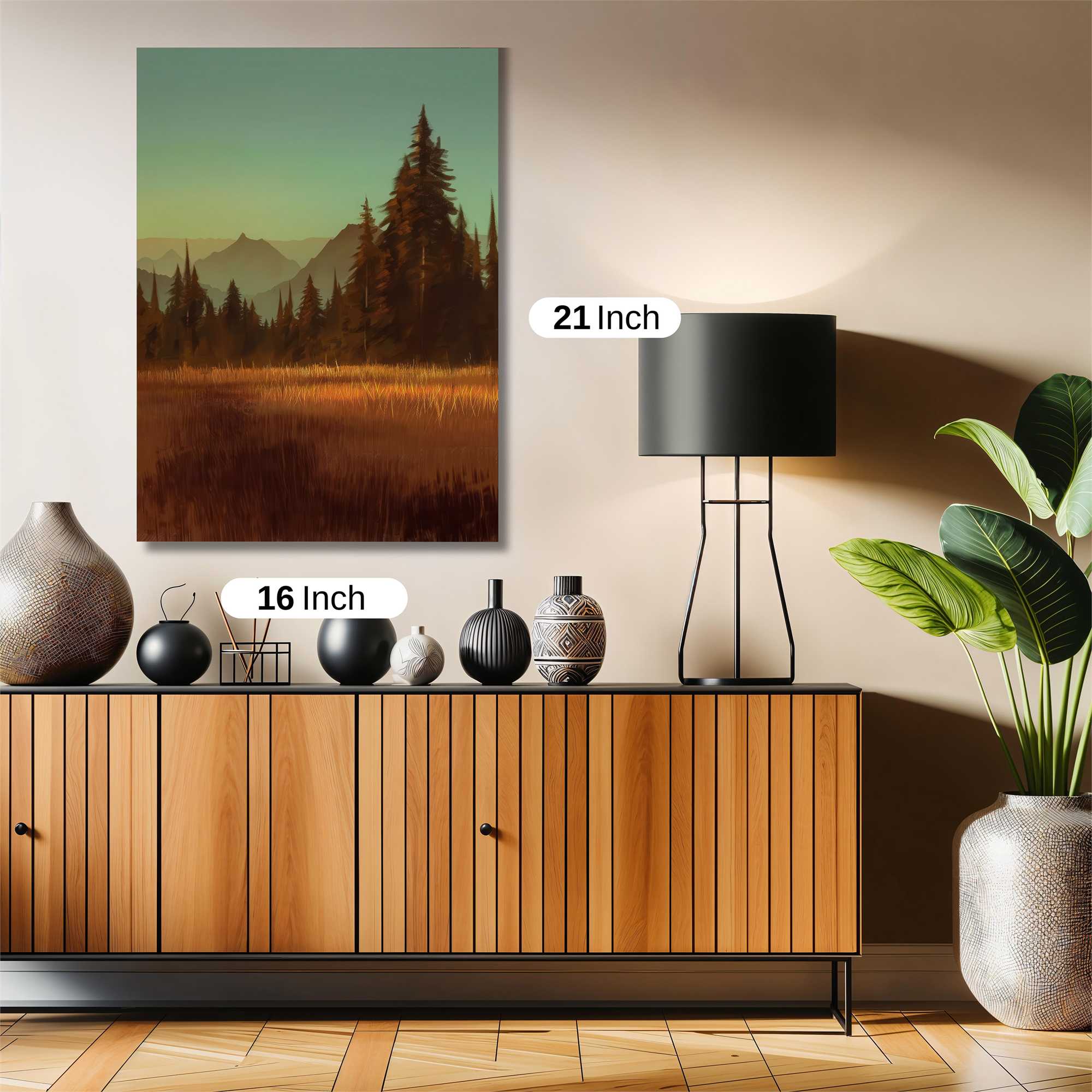 Mountain Serenity Safe Wall Magnetic / M