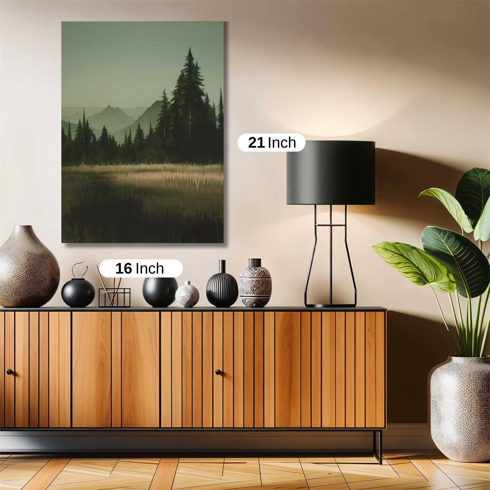 Mountain Serenity Safe Wall Magnetic / M