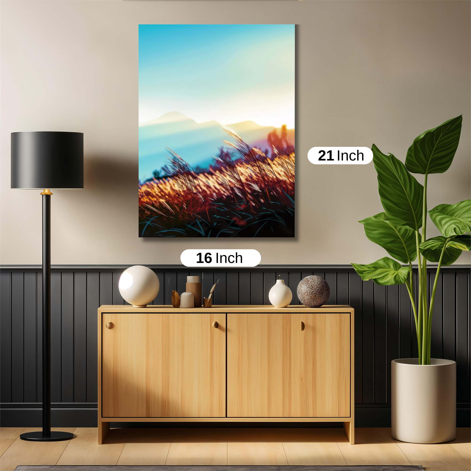 Sunrise Serenity Safe Wall Magnetic / M