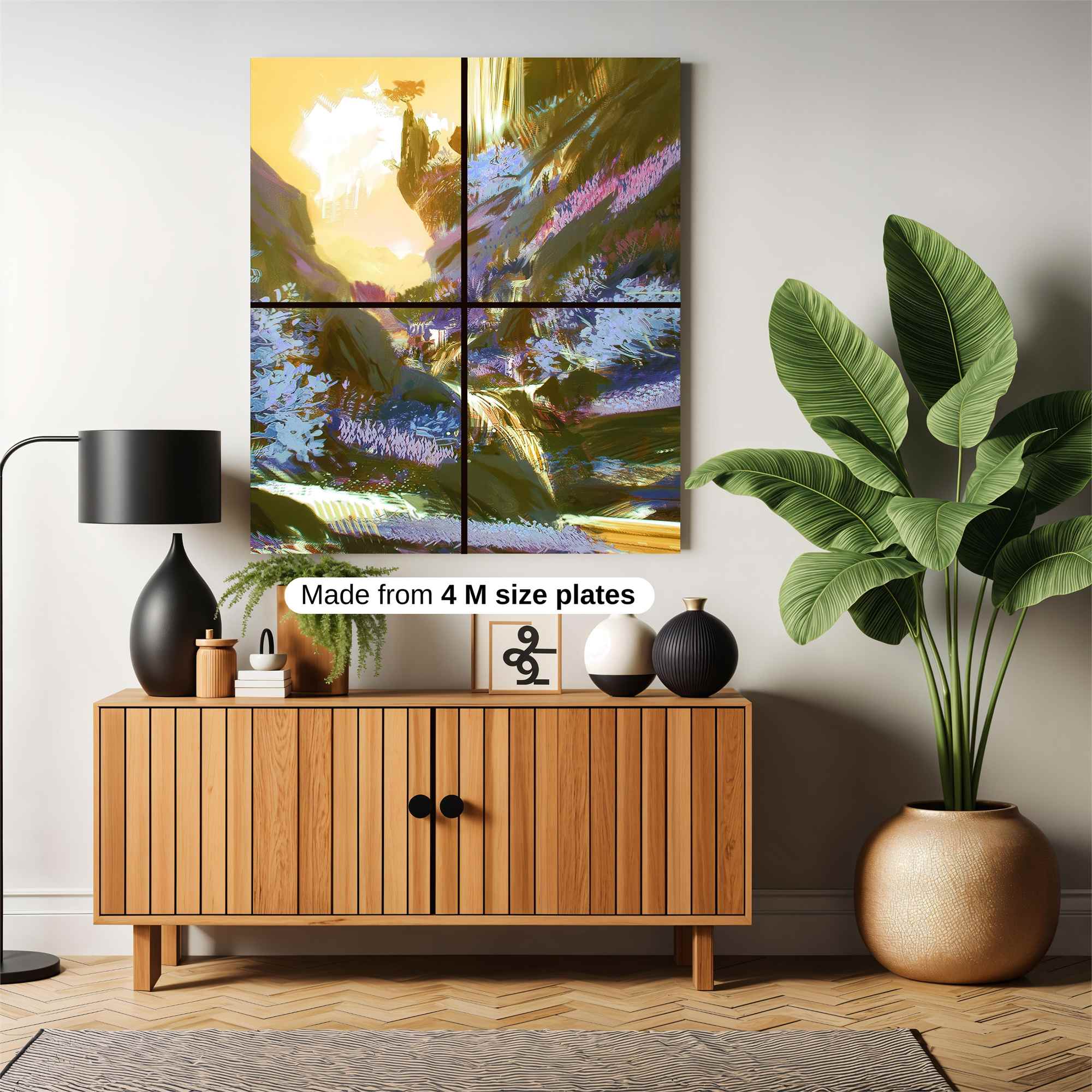 Waterfall Serenity Safe Wall Magnetic / M