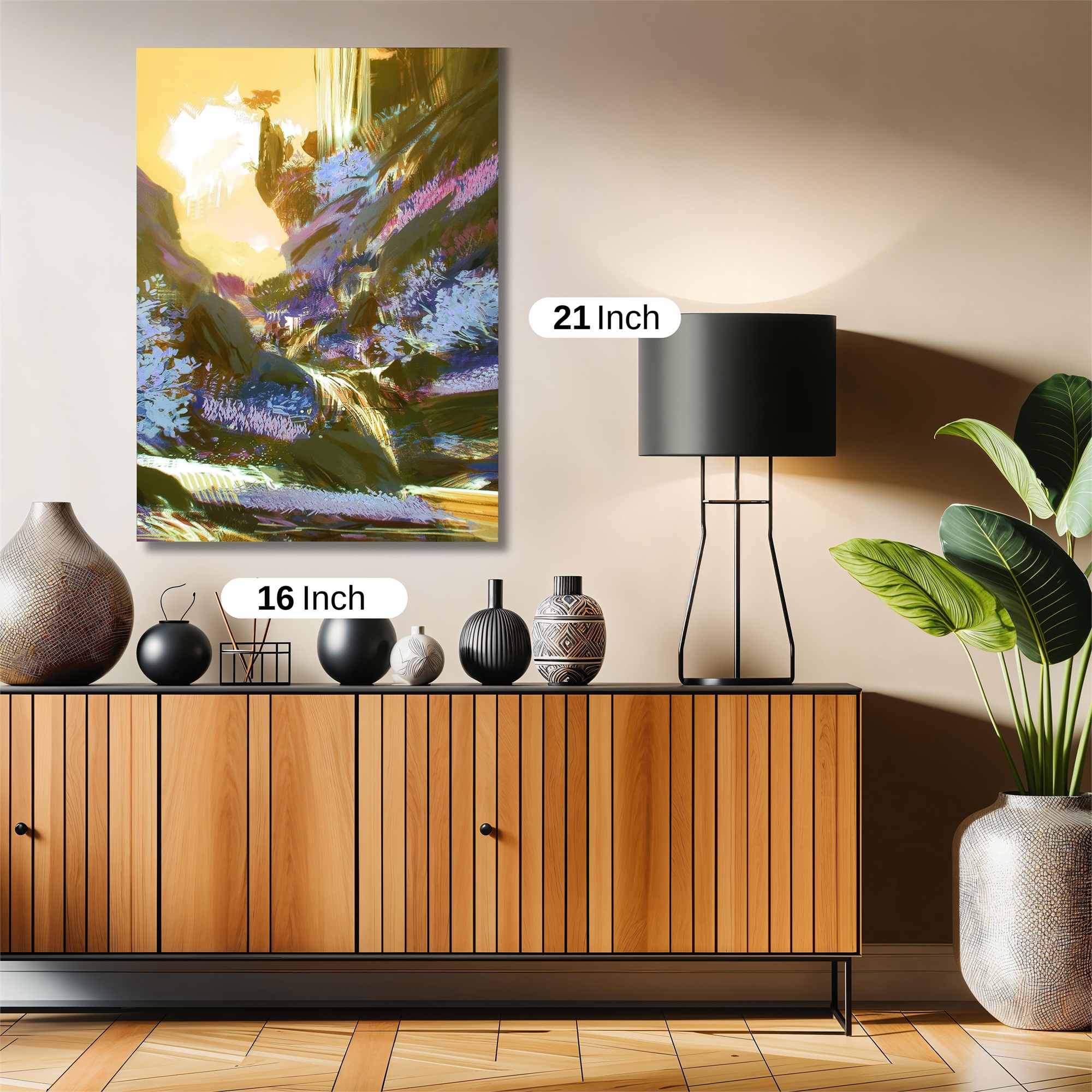 Waterfall Serenity Safe Wall Magnetic / M