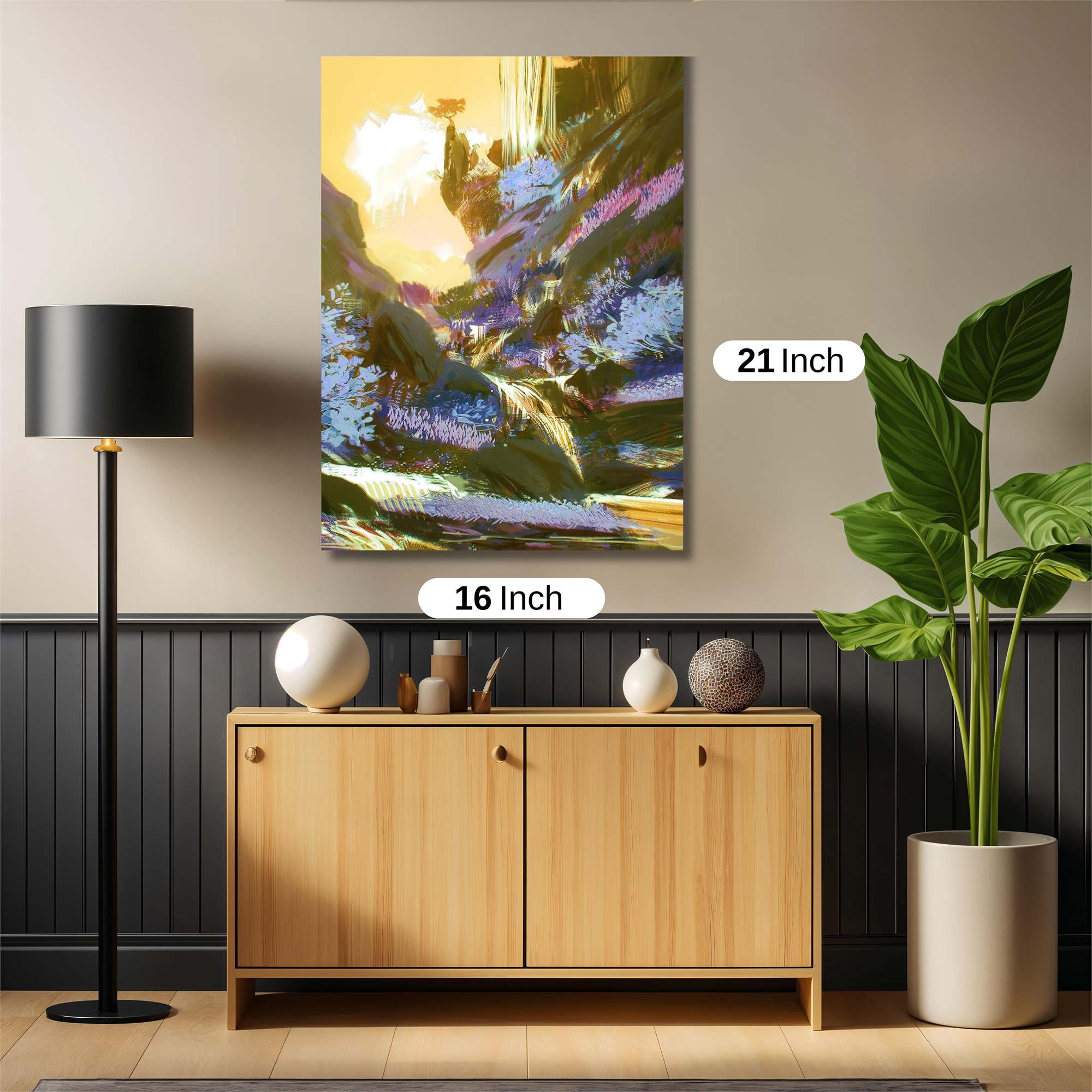 Waterfall Serenity Safe Wall Magnetic / M