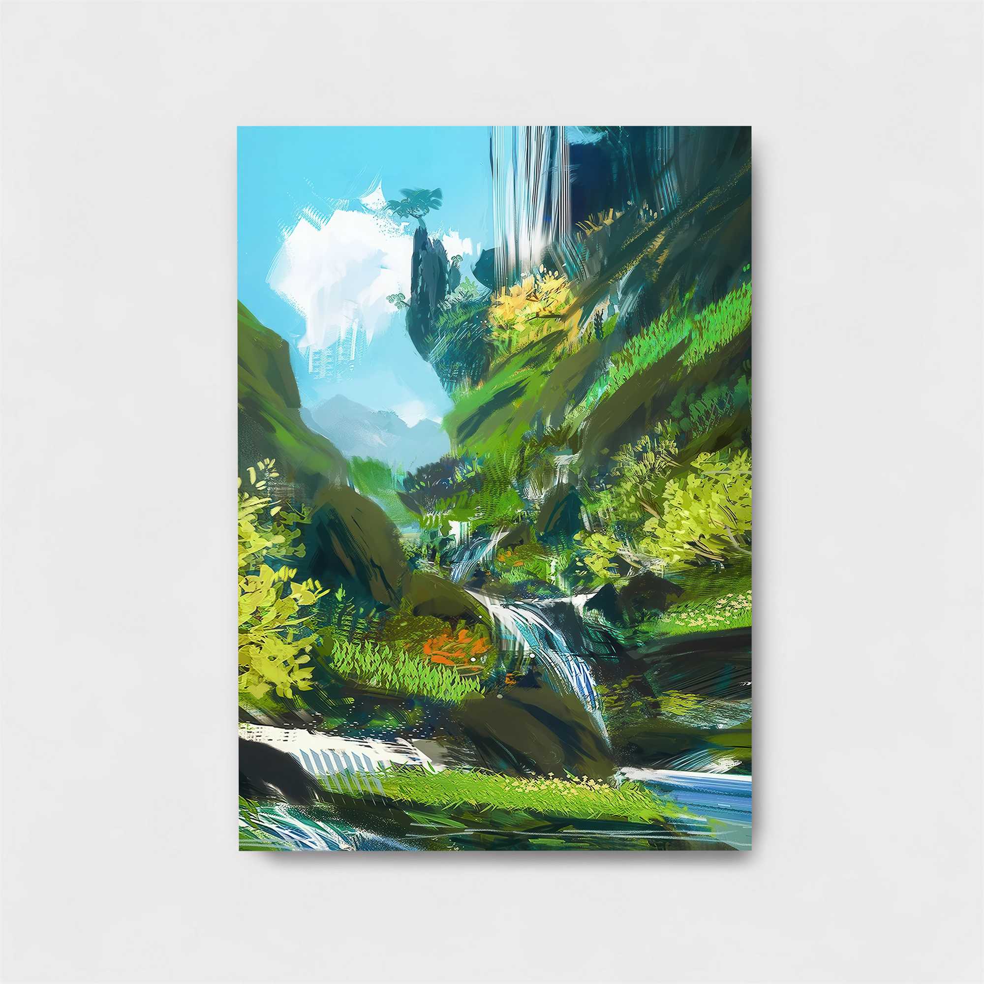 Waterfall Serenity Safe Wall Magnetic / M