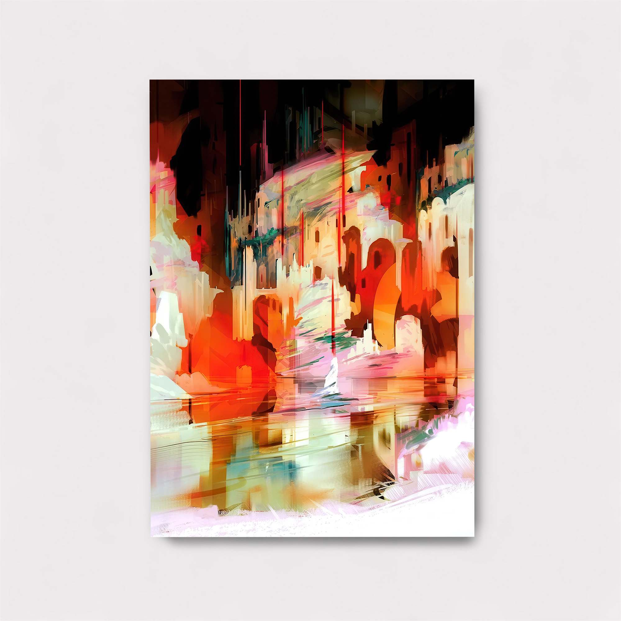 Cityscape Glow Safe Wall Magnetic / M