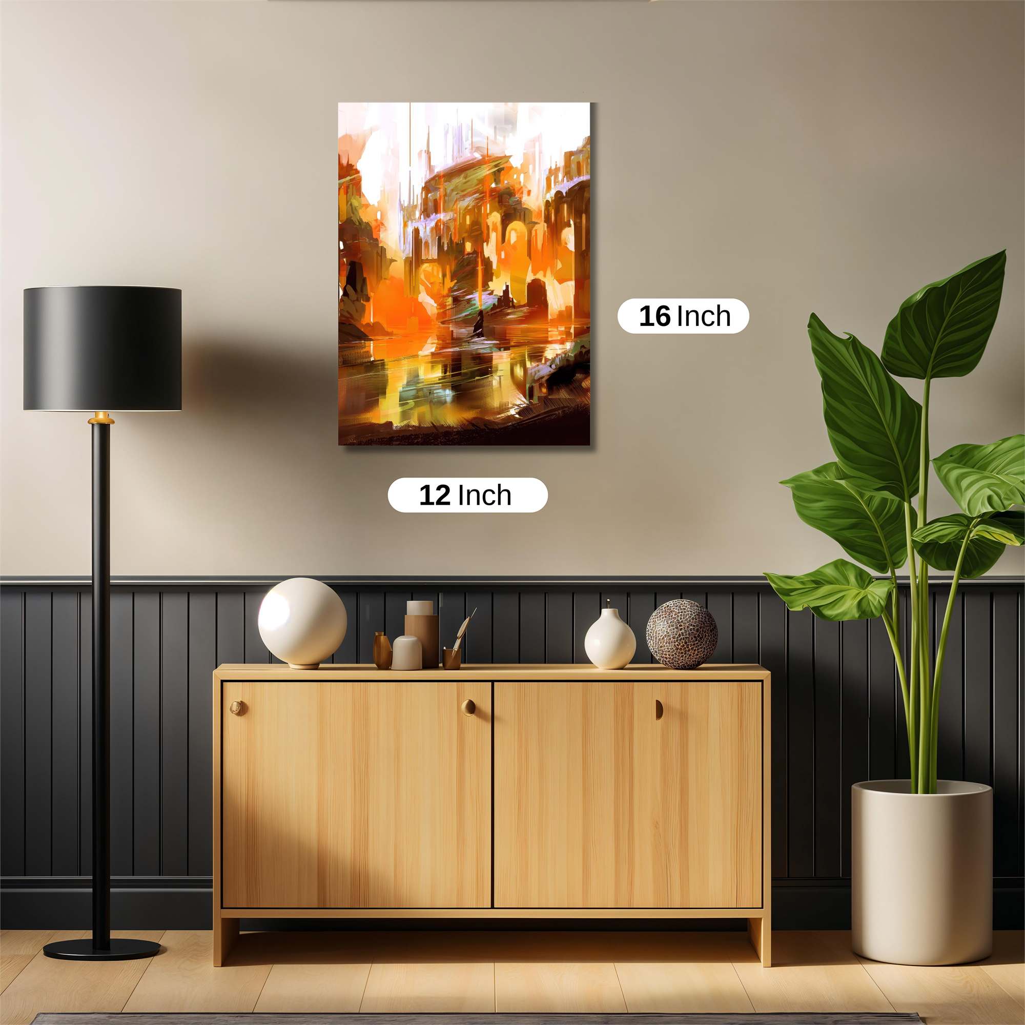 City Blaze Safe Wall Magnetic / M