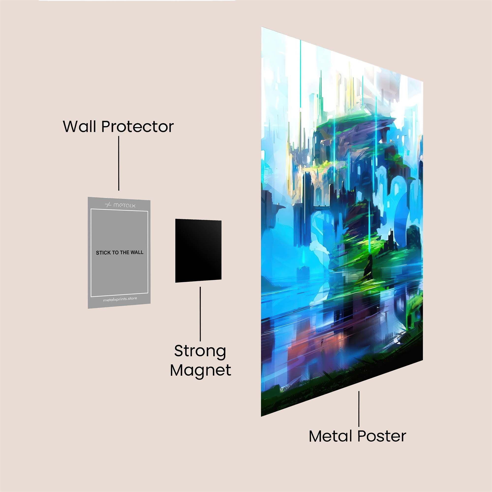 Mystic Haven Safe Wall Magnetic / M