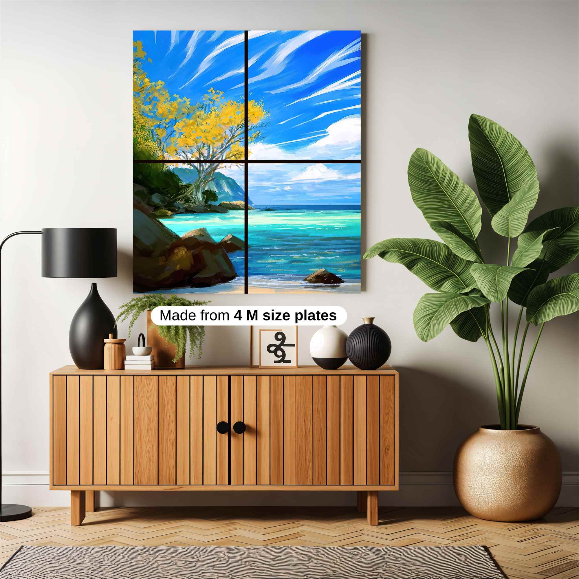 Golden Serenity Safe Wall Magnetic / M