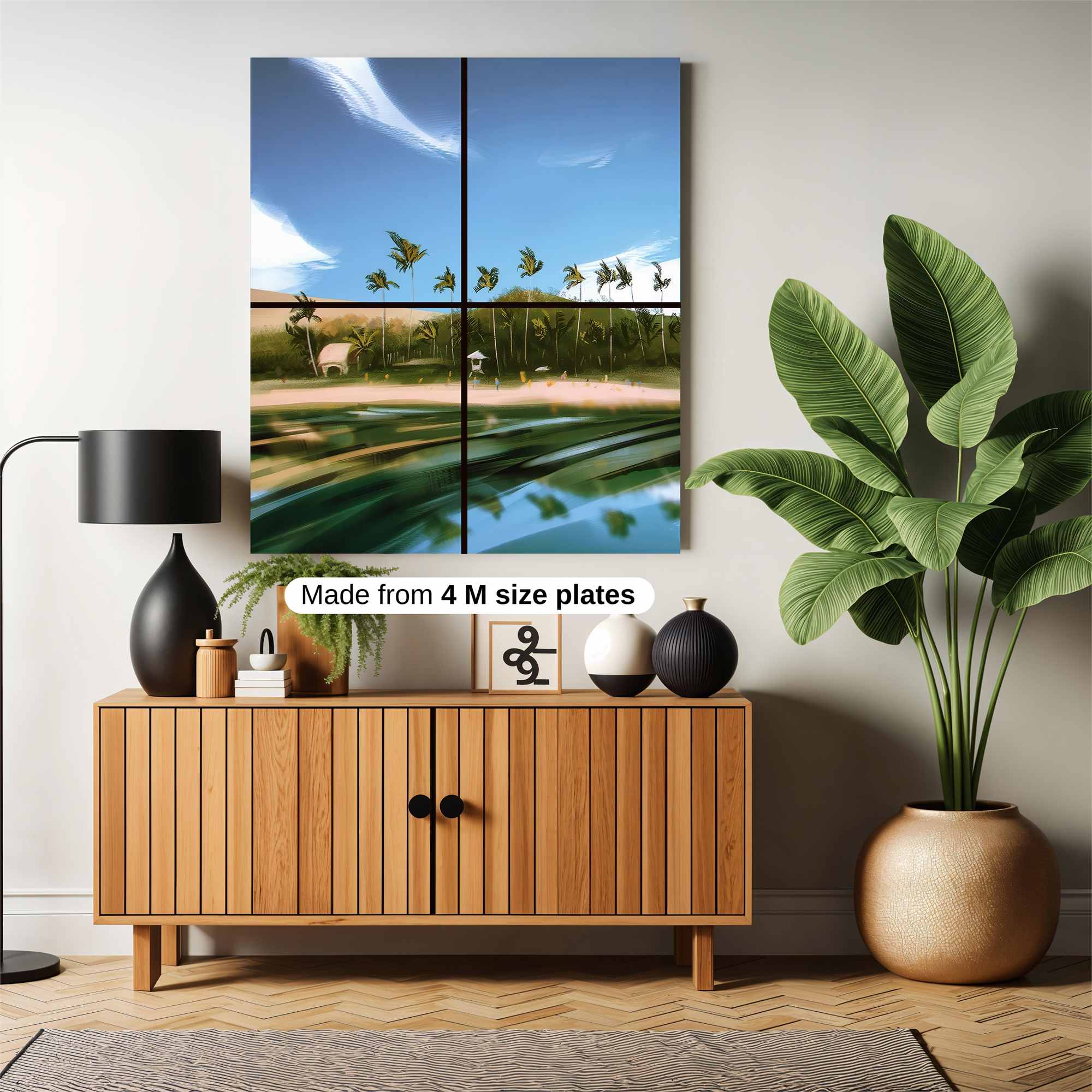 Tropical Bliss Safe Wall Magnetic / M