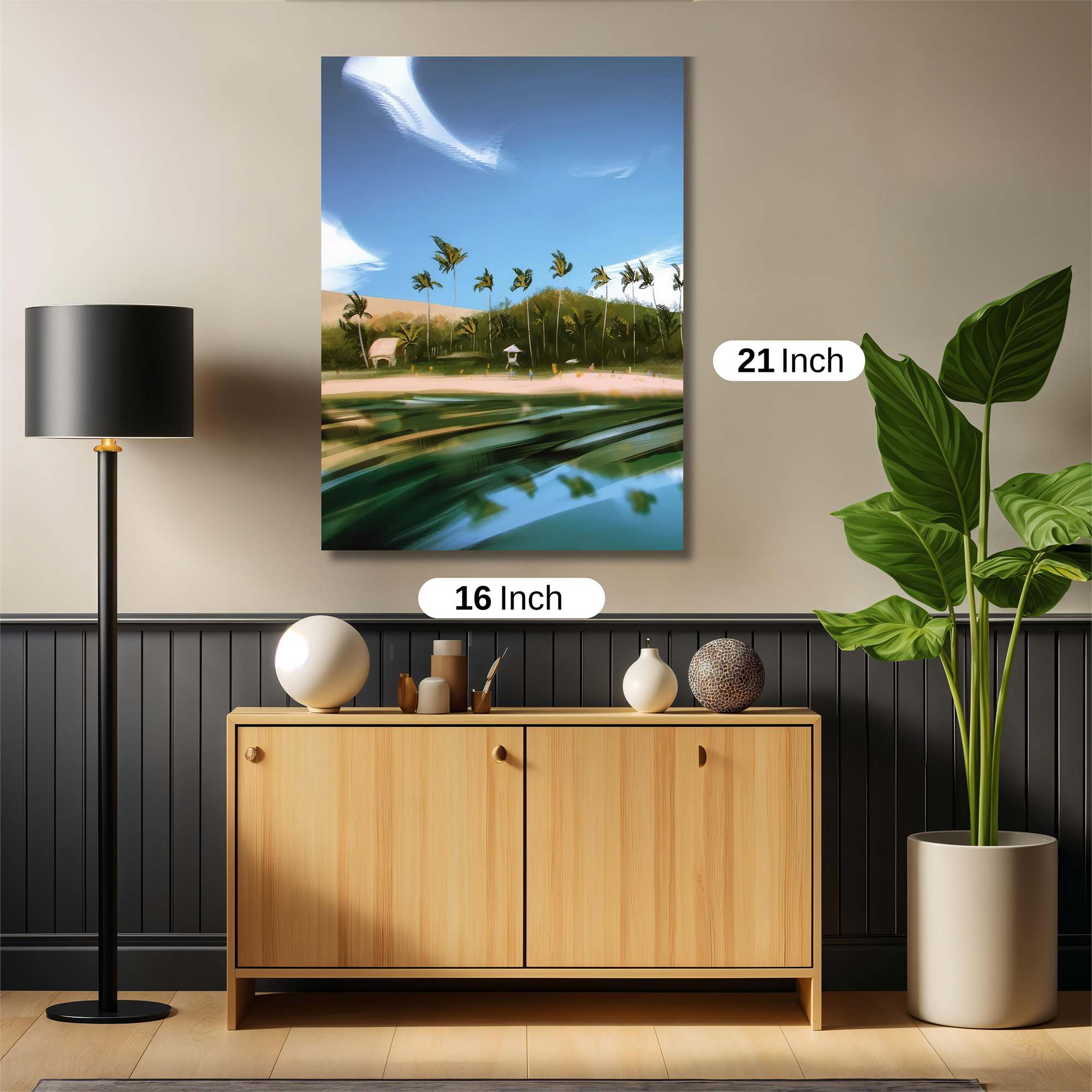 Tropical Bliss Safe Wall Magnetic / M