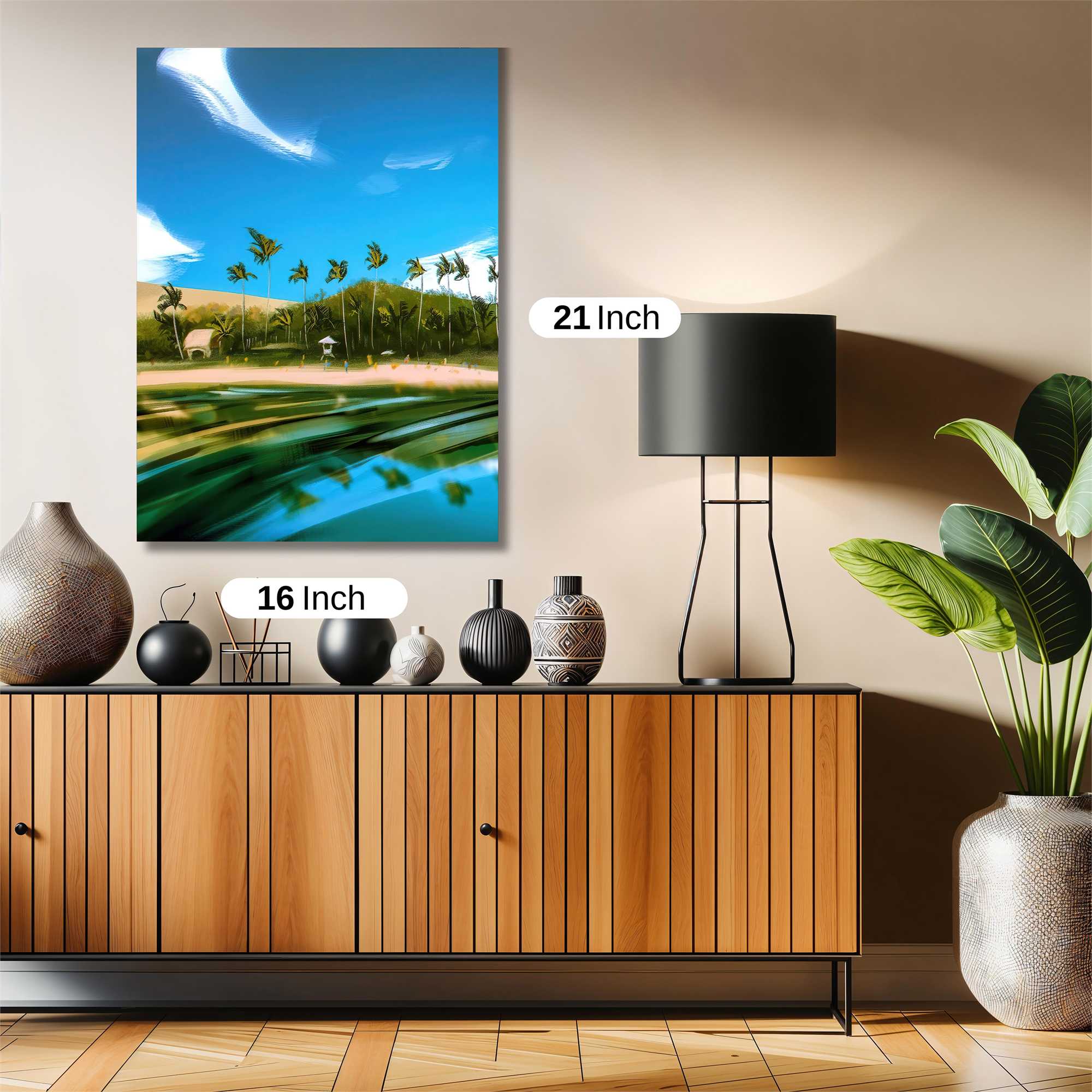 Palm Serenity Safe Wall Magnetic / M