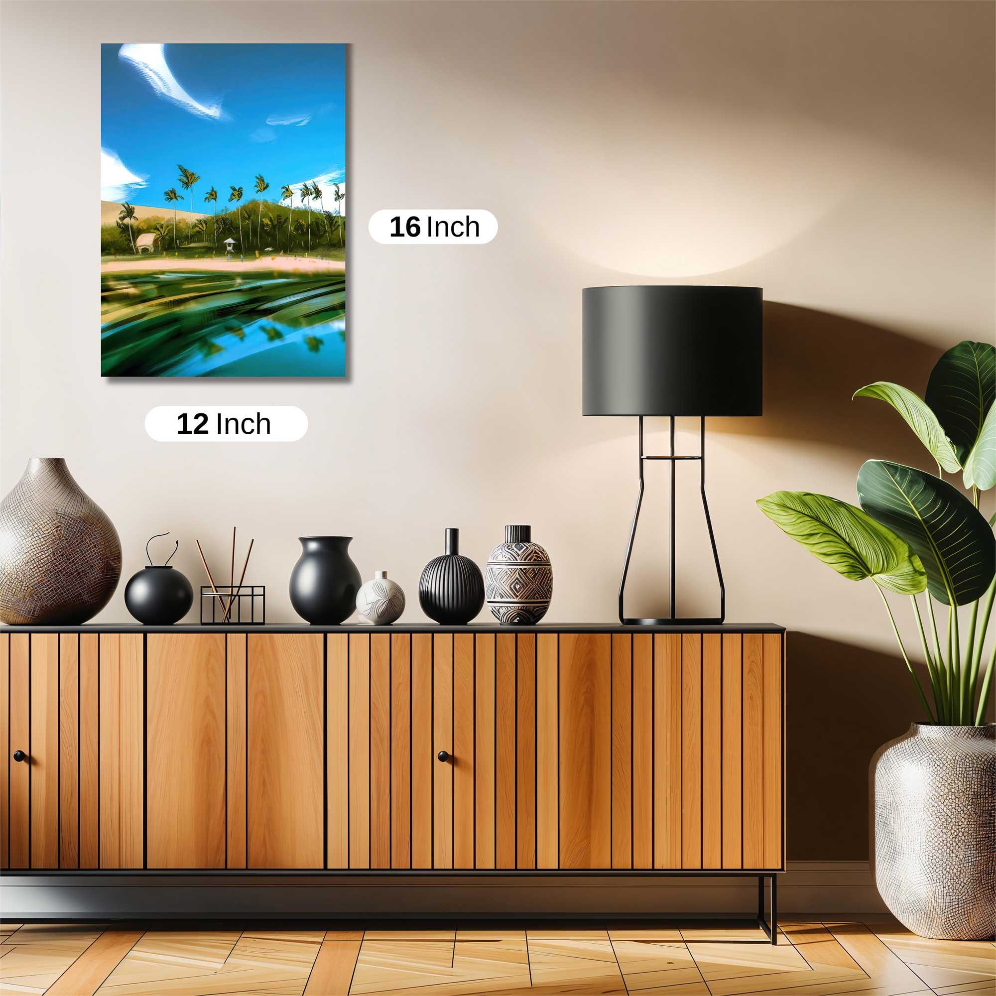 Palm Serenity Safe Wall Magnetic / M