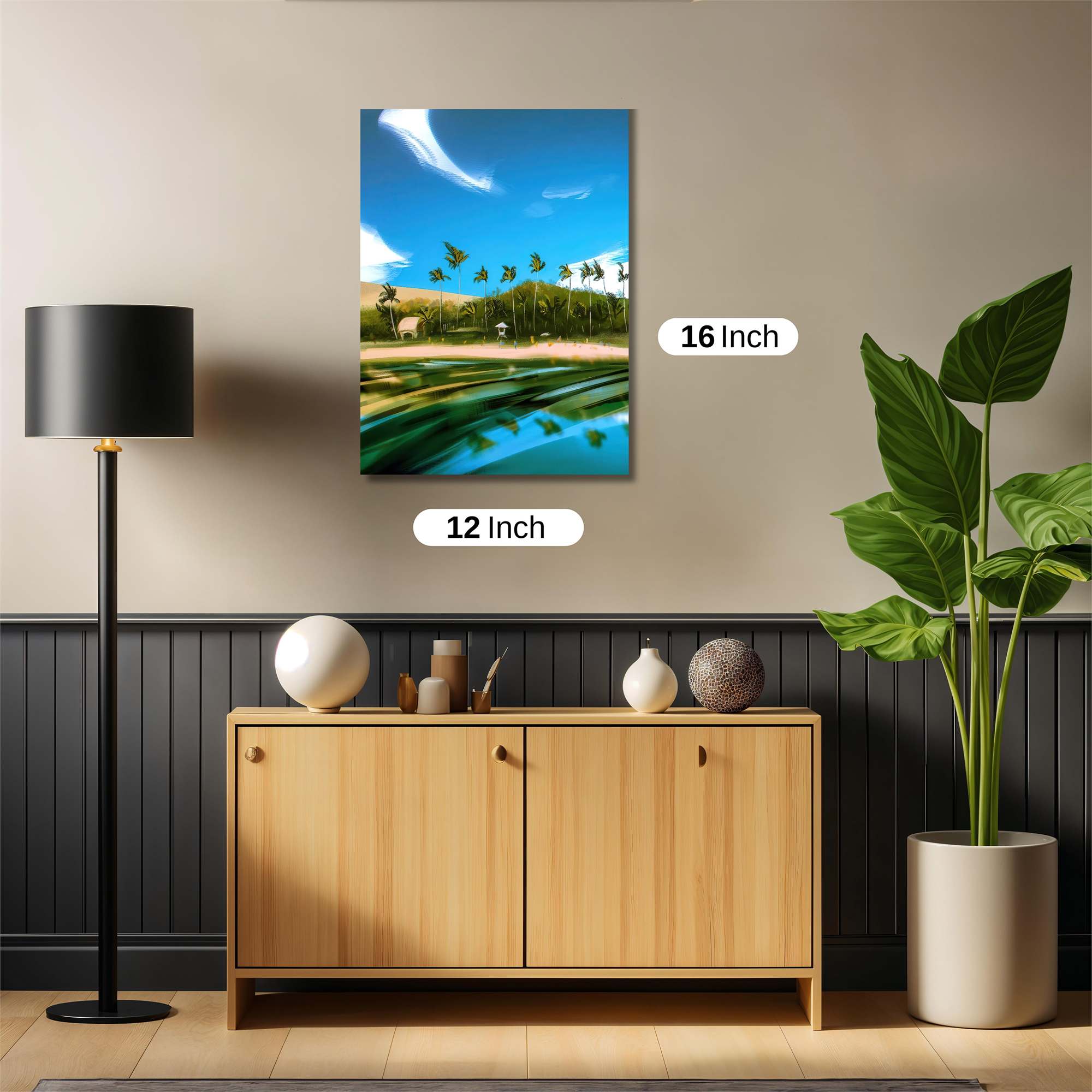 Palm Serenity Safe Wall Magnetic / M