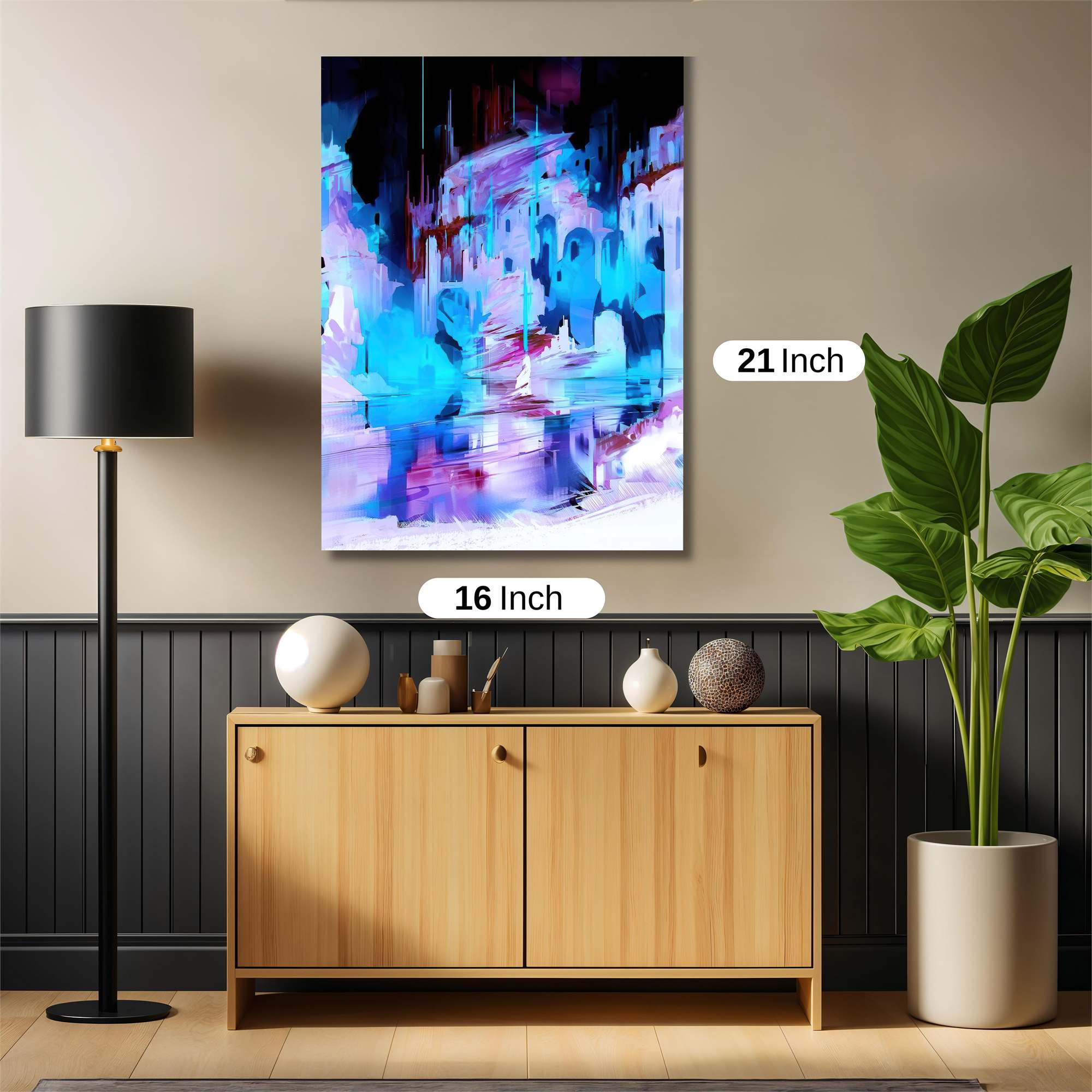 City Dreamscape Safe Wall Magnetic / M