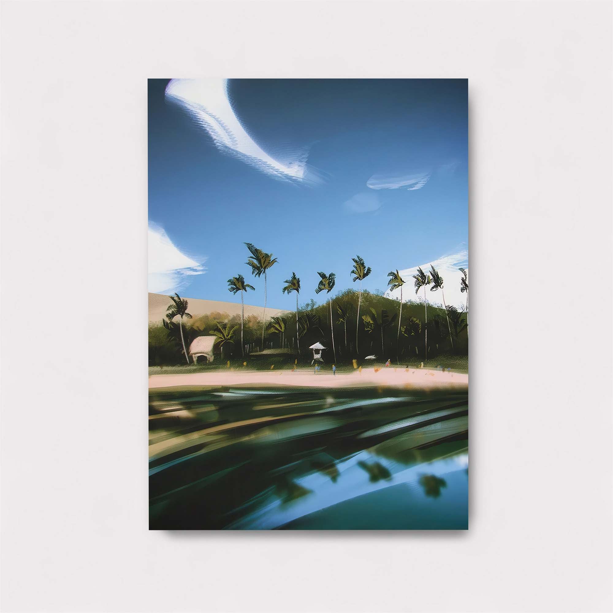Tropical Serenity Safe Wall Magnetic / M