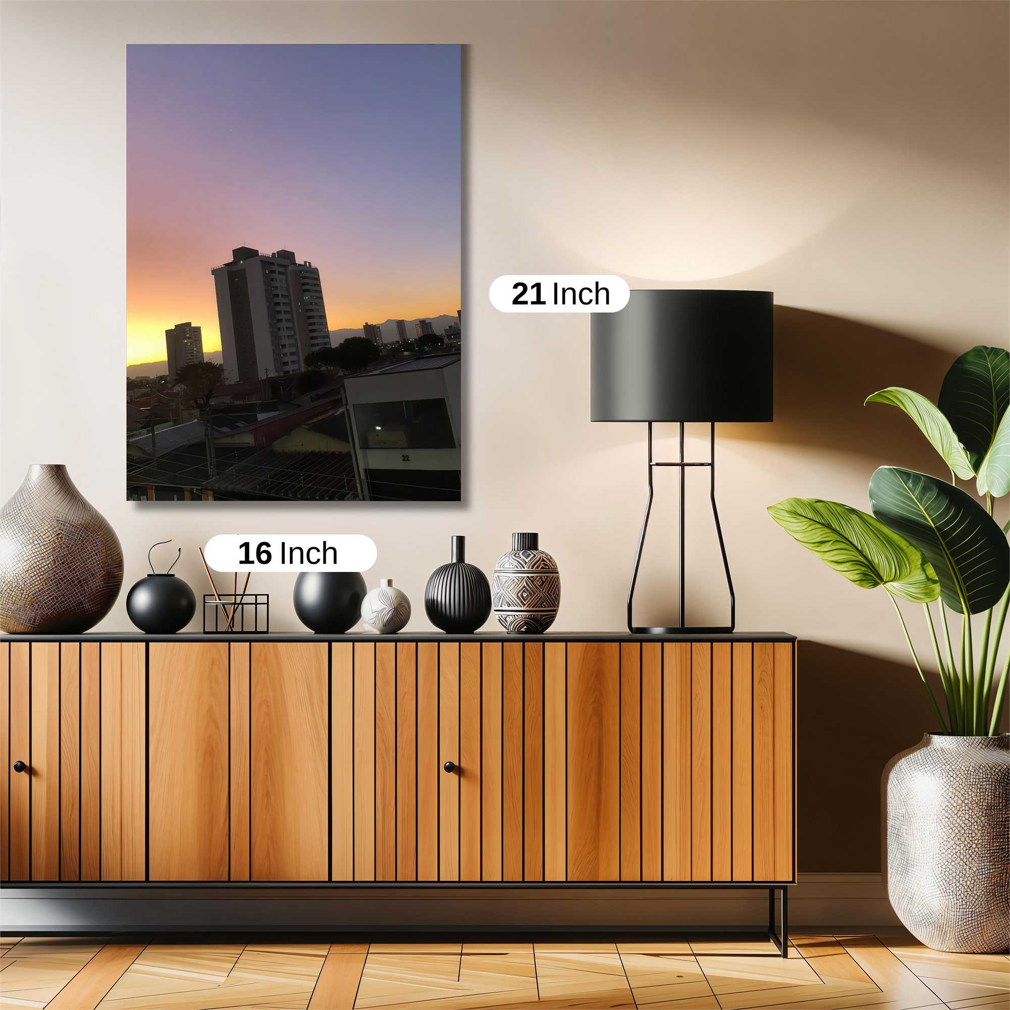 Skyline Serenity Safe Wall Magnetic / M